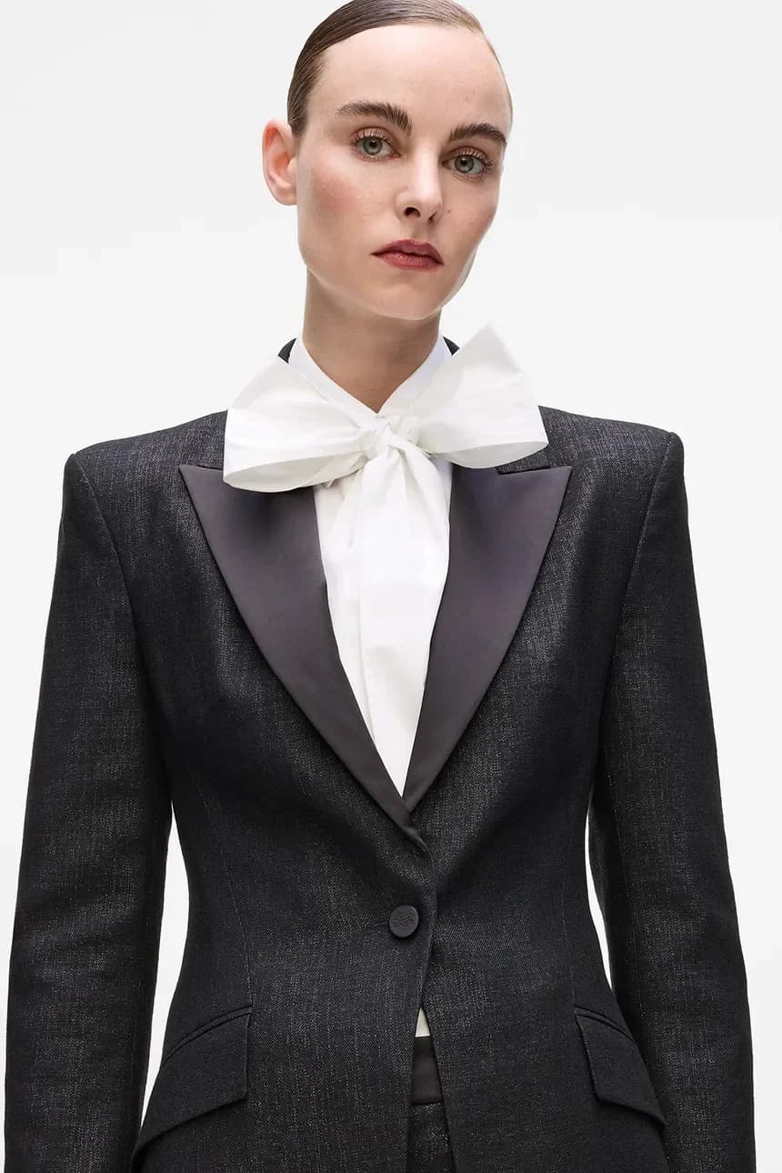 Куртка из смесовой шерсти - фото 3