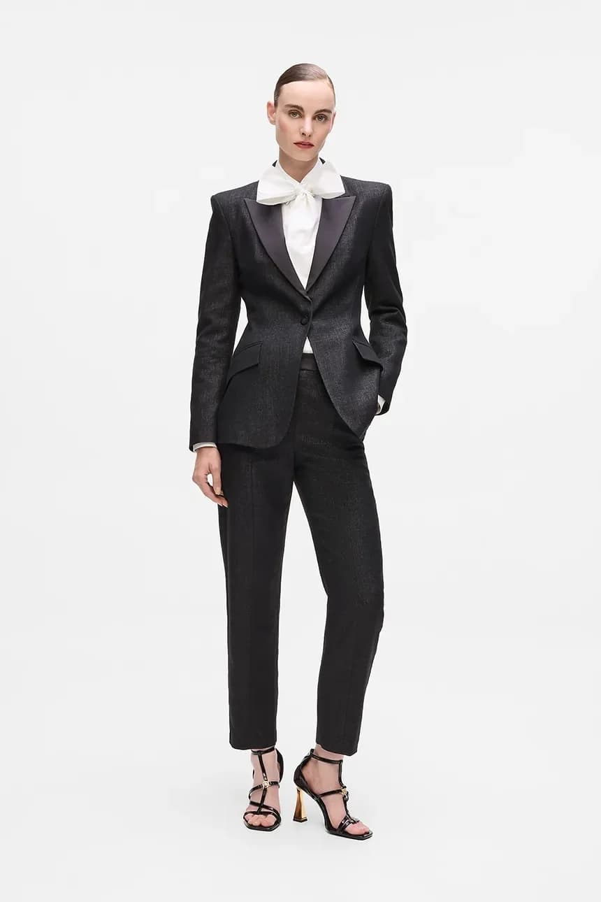 Куртка из смесовой шерсти - фото 4