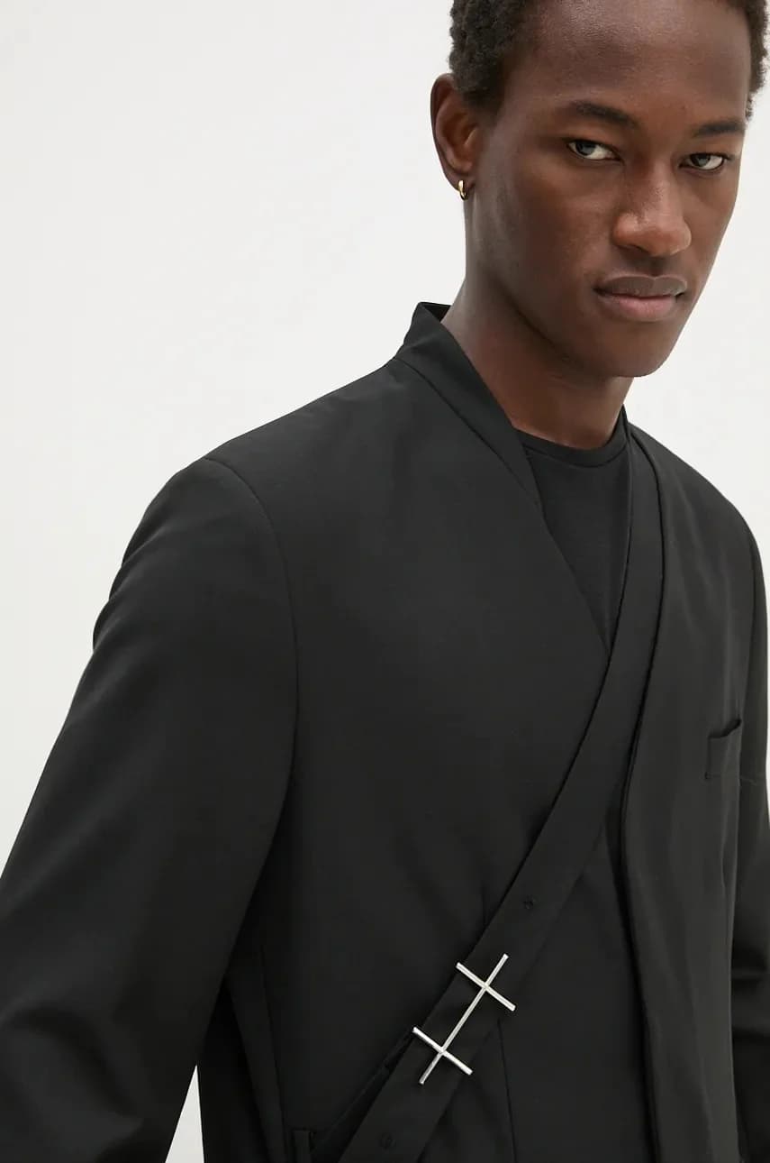 Куртка из смесовой шерсти - фото 6