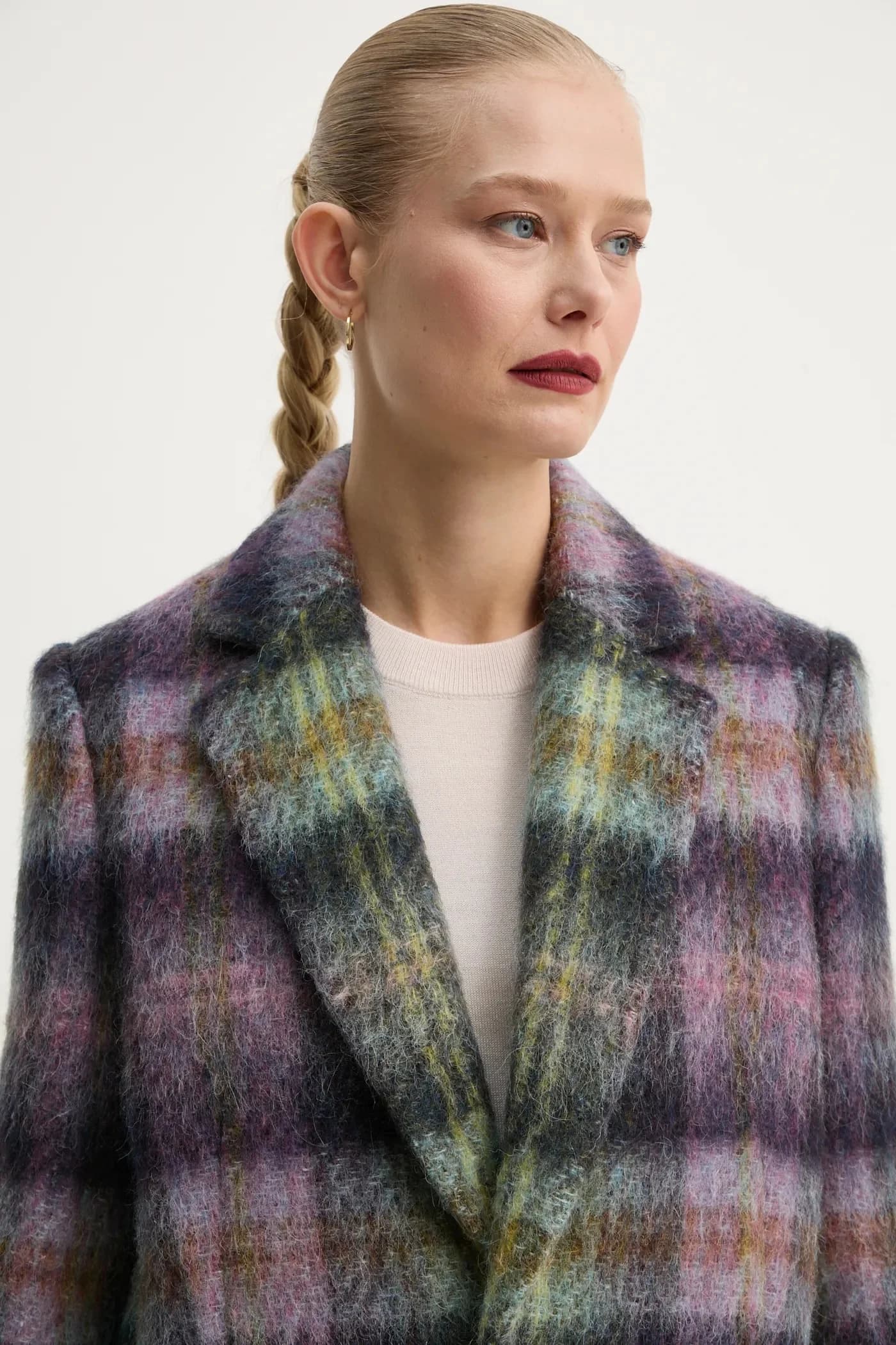 Куртка из смесовой шерсти - фото 4