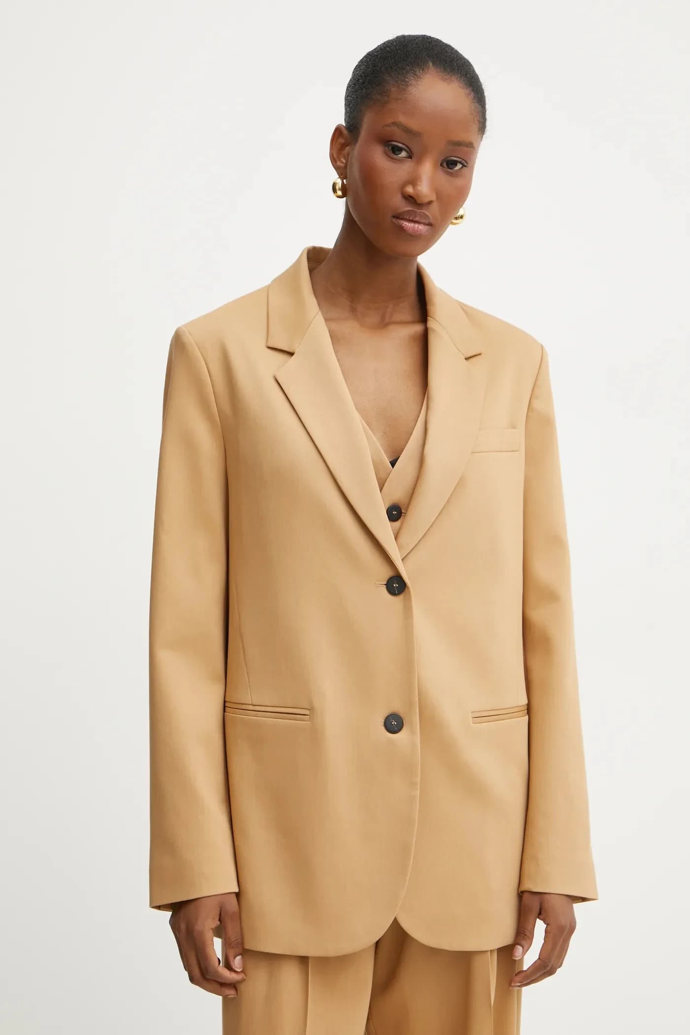 Куртка из смесовой шерсти