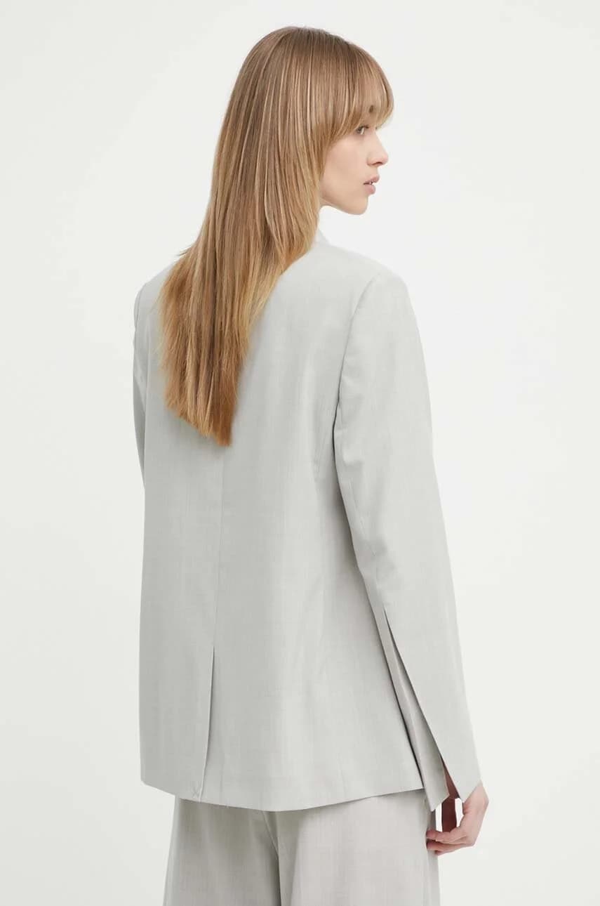 Куртка из смесовой шерсти - фото 3