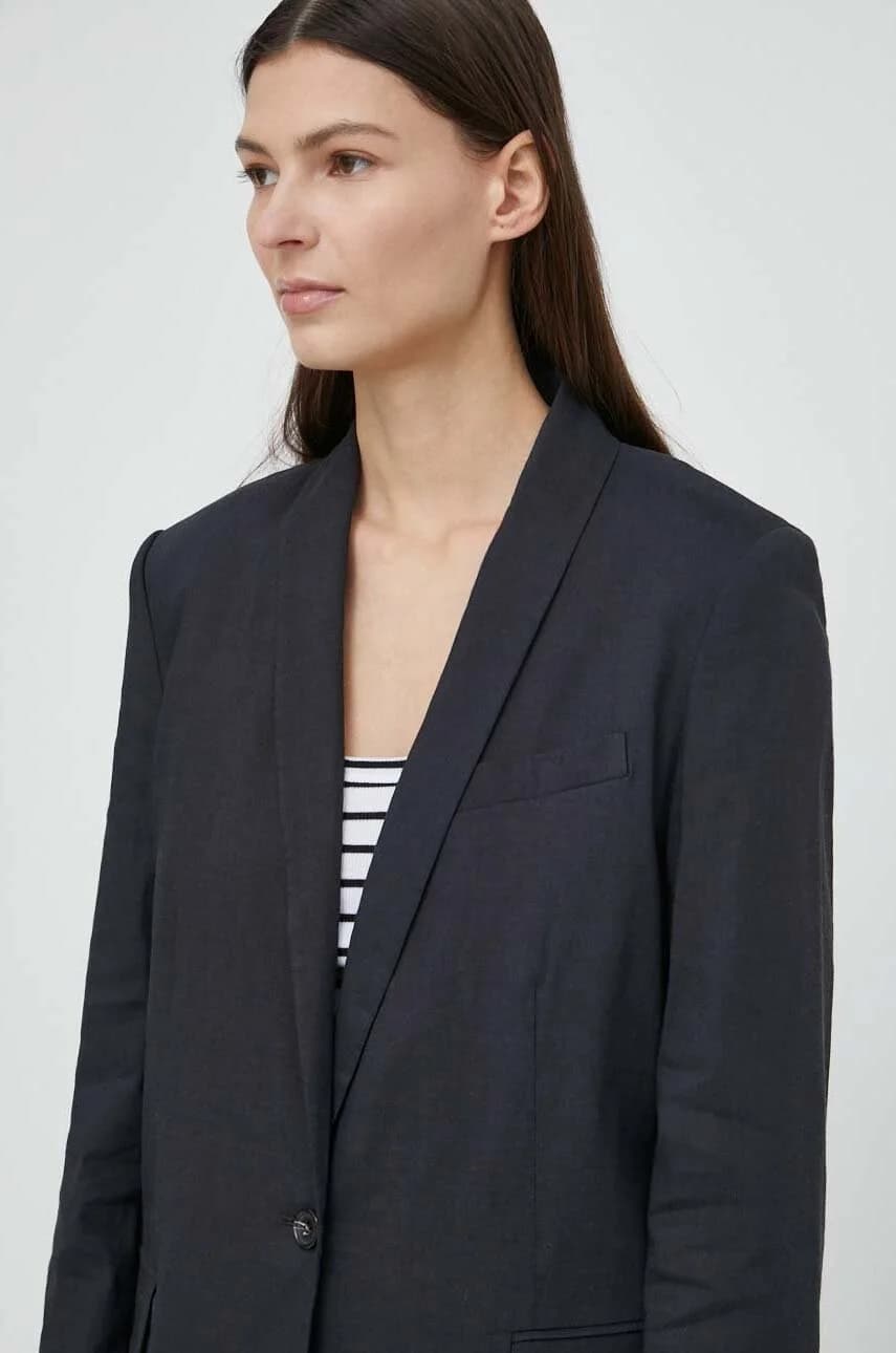 Льняная куртка - фото 4