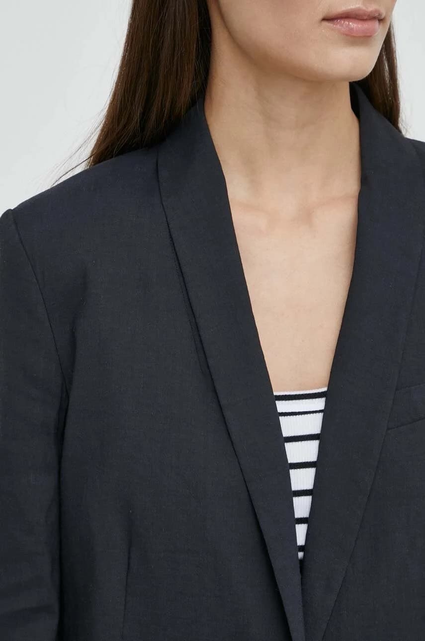 Льняная куртка - фото 5