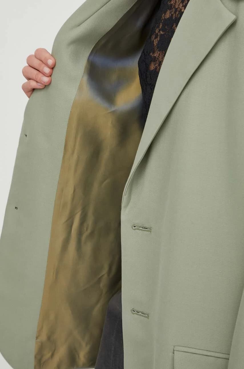 Куртка из смесовой шерсти - фото 12