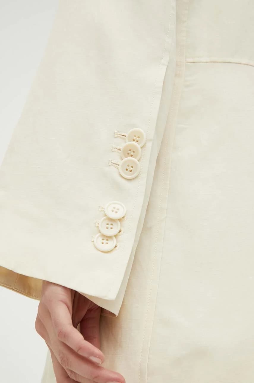 куртка Porter из смесового льна - фото 7