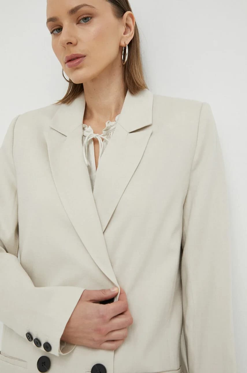 куртка PaulaGZ из смесового льна - фото 4