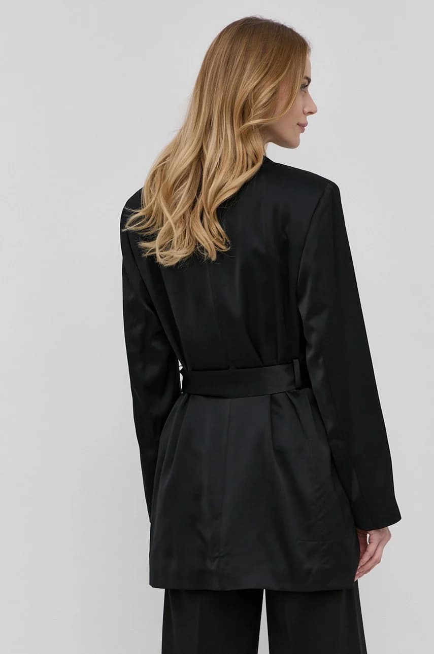 Куртка из смесовой шерсти - фото 3