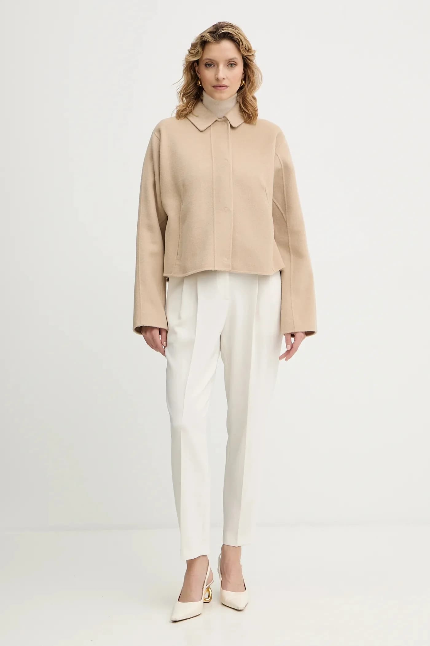 Cafeta_DF шерстяное пальто - фото 2