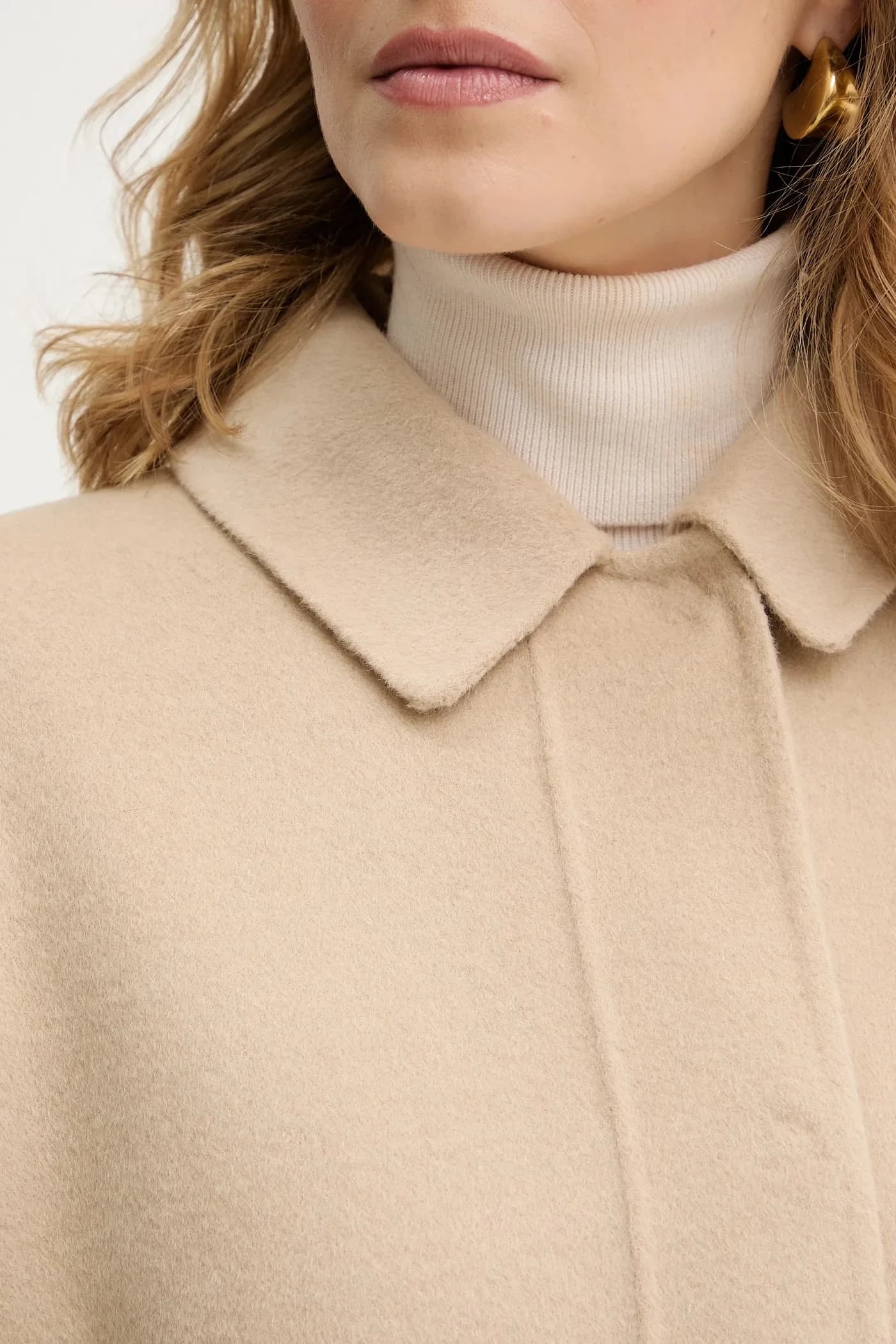 Cafeta_DF шерстяное пальто - фото 5