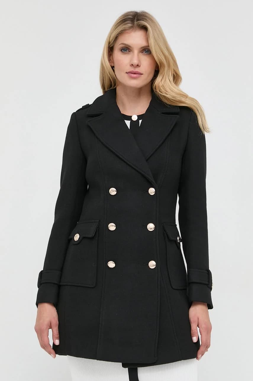 Пальто из смесовой шерсти - фото 4