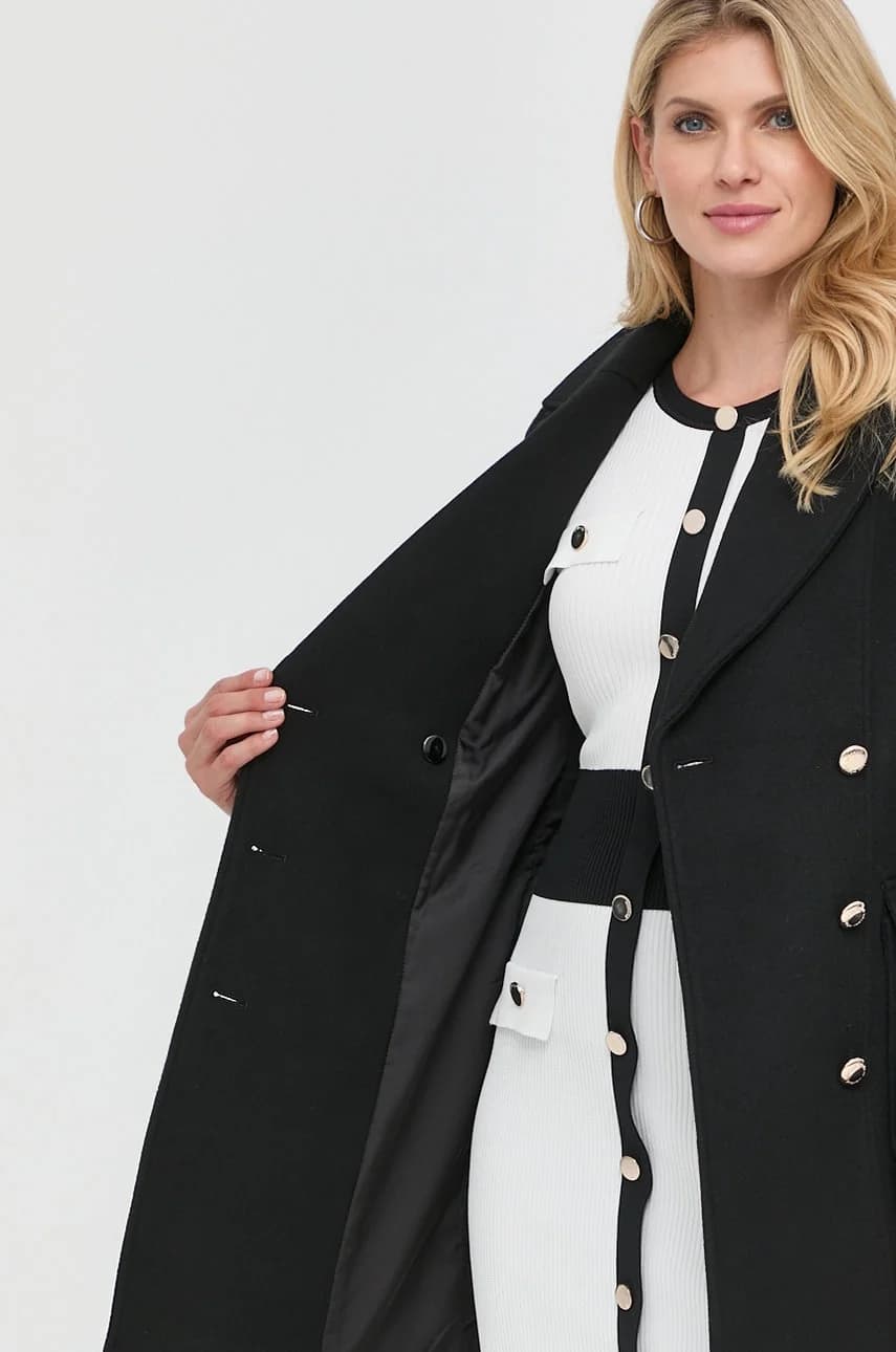 Пальто из смесовой шерсти - фото 6