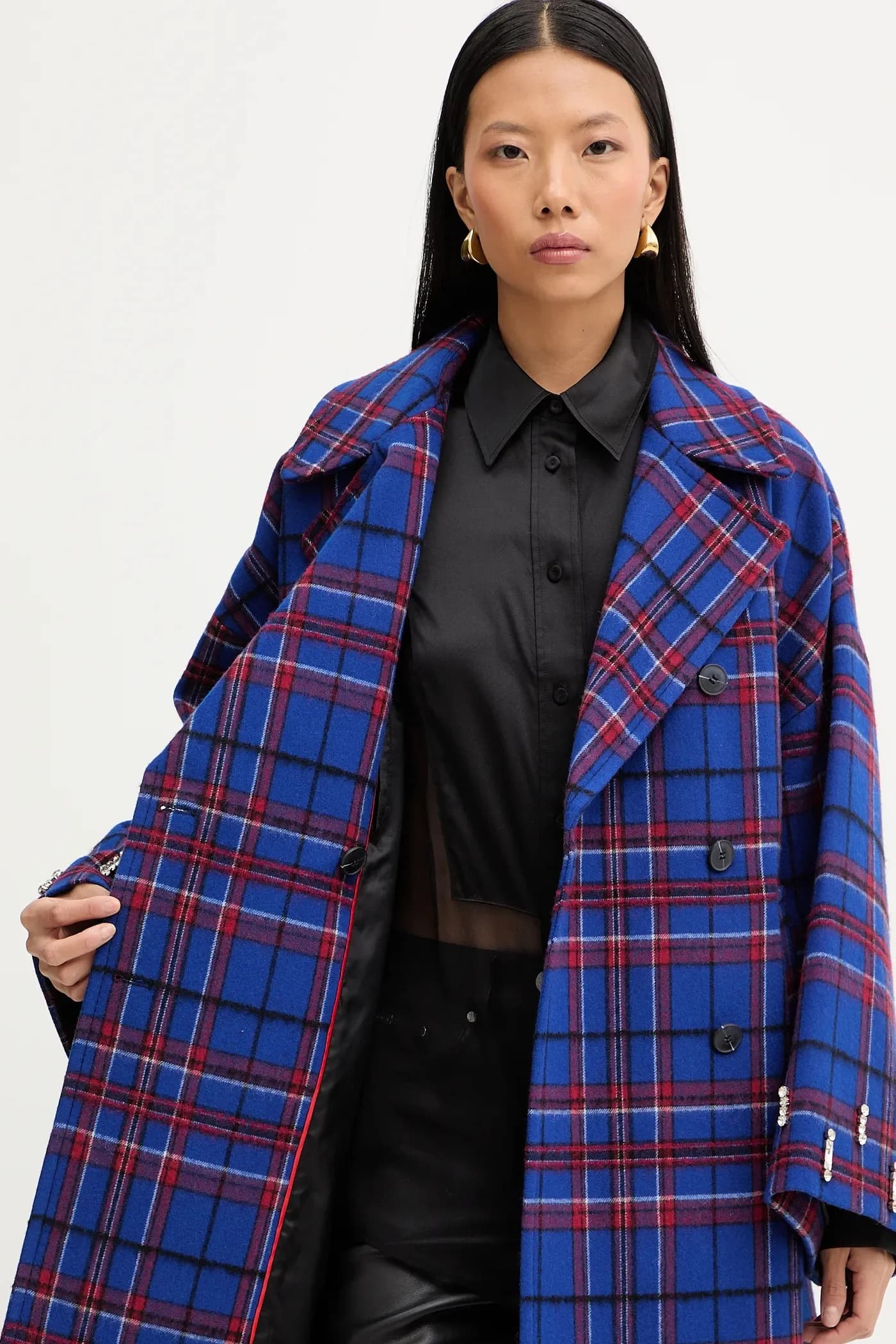 Пальто с добавлением шерсти - фото 6