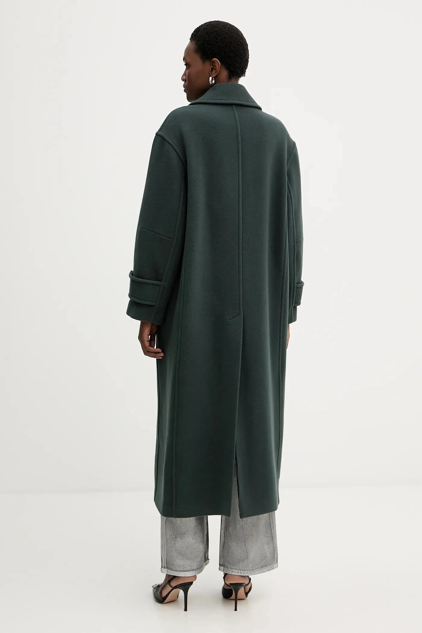 Пальто с добавлением шерсти - фото 3