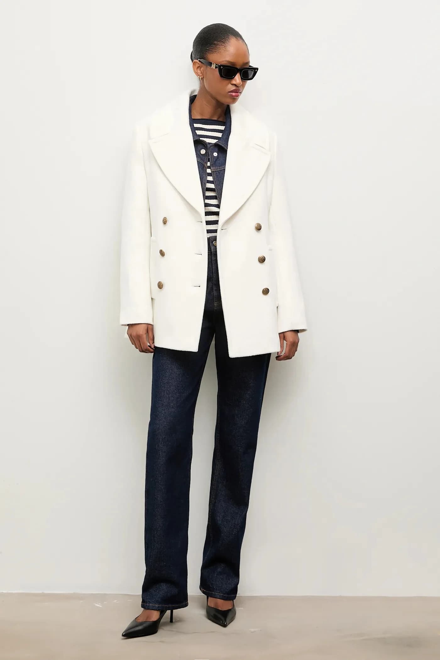 Шерстяное пальто Answear Lab - фото 6