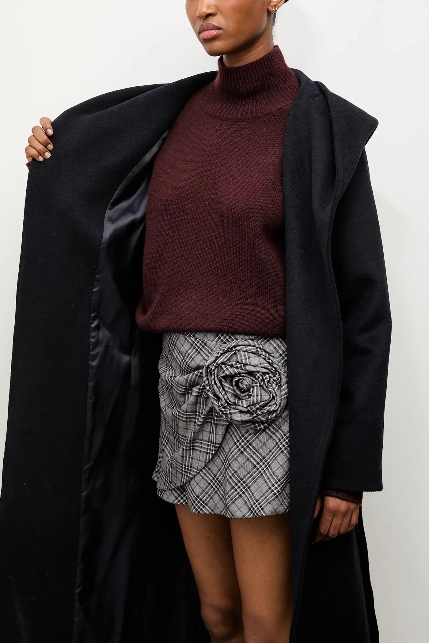 Шерстяное пальто - фото 8