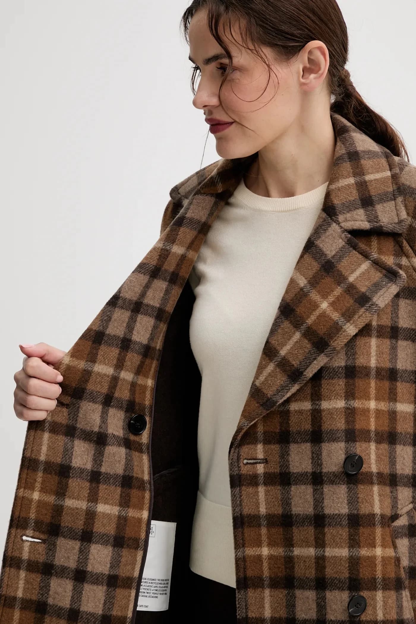 Шерстяное пальто - фото 7