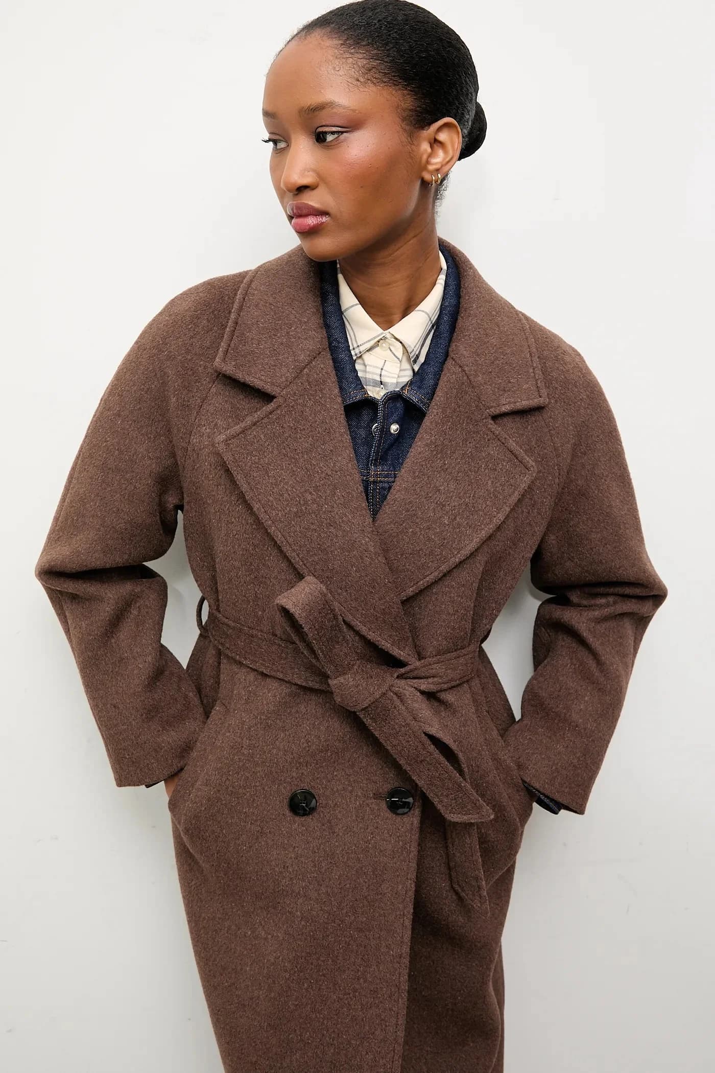 Шерстяное пальто - фото 5