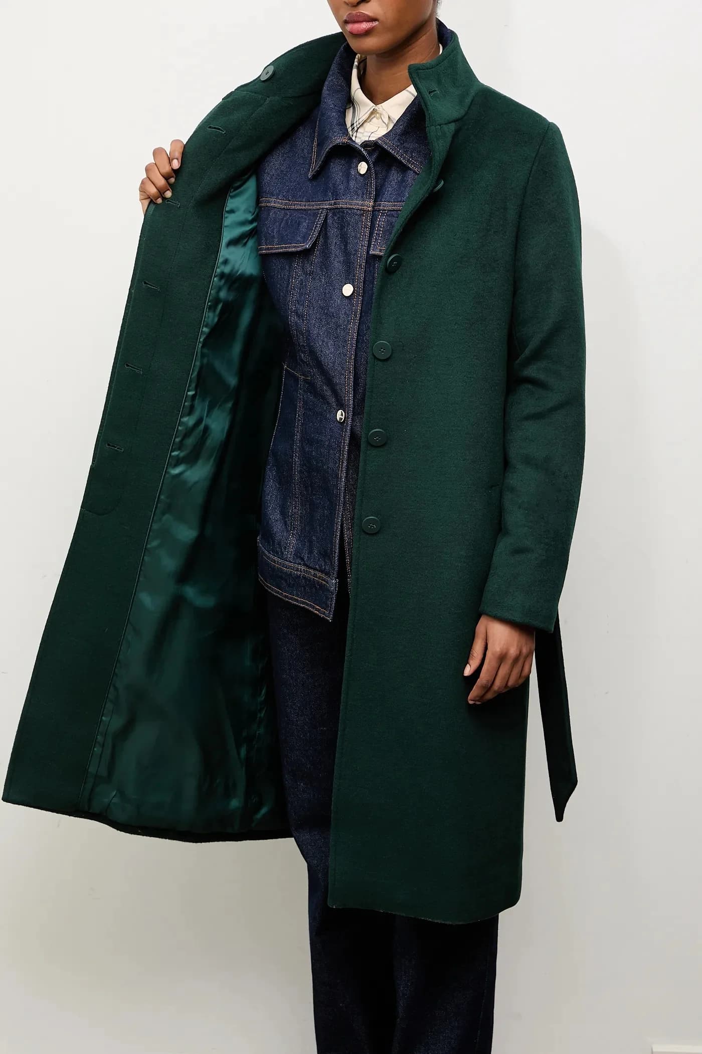 Шерстяное пальто Answear Lab - фото 8