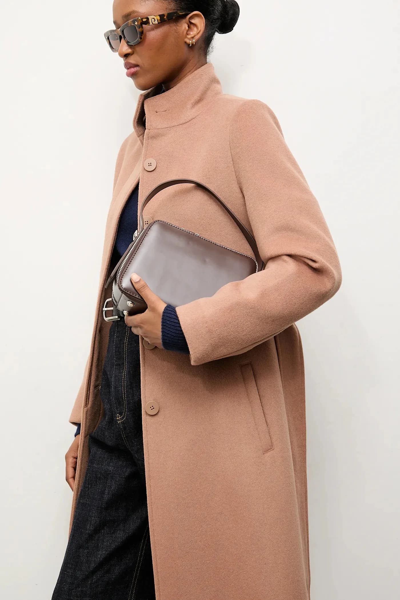 Шерстяное пальто Answear Lab - фото 6