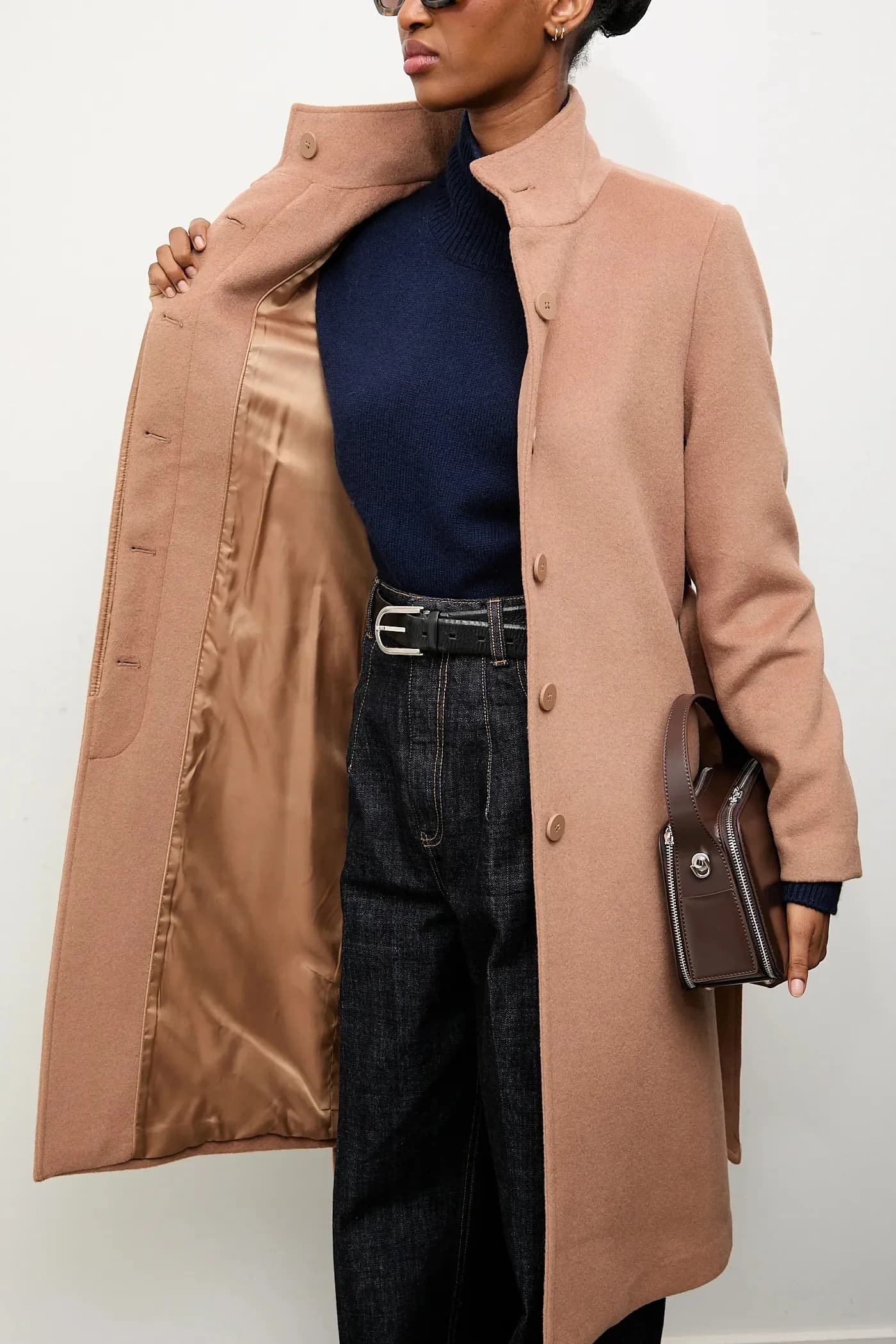 Шерстяное пальто Answear Lab - фото 9