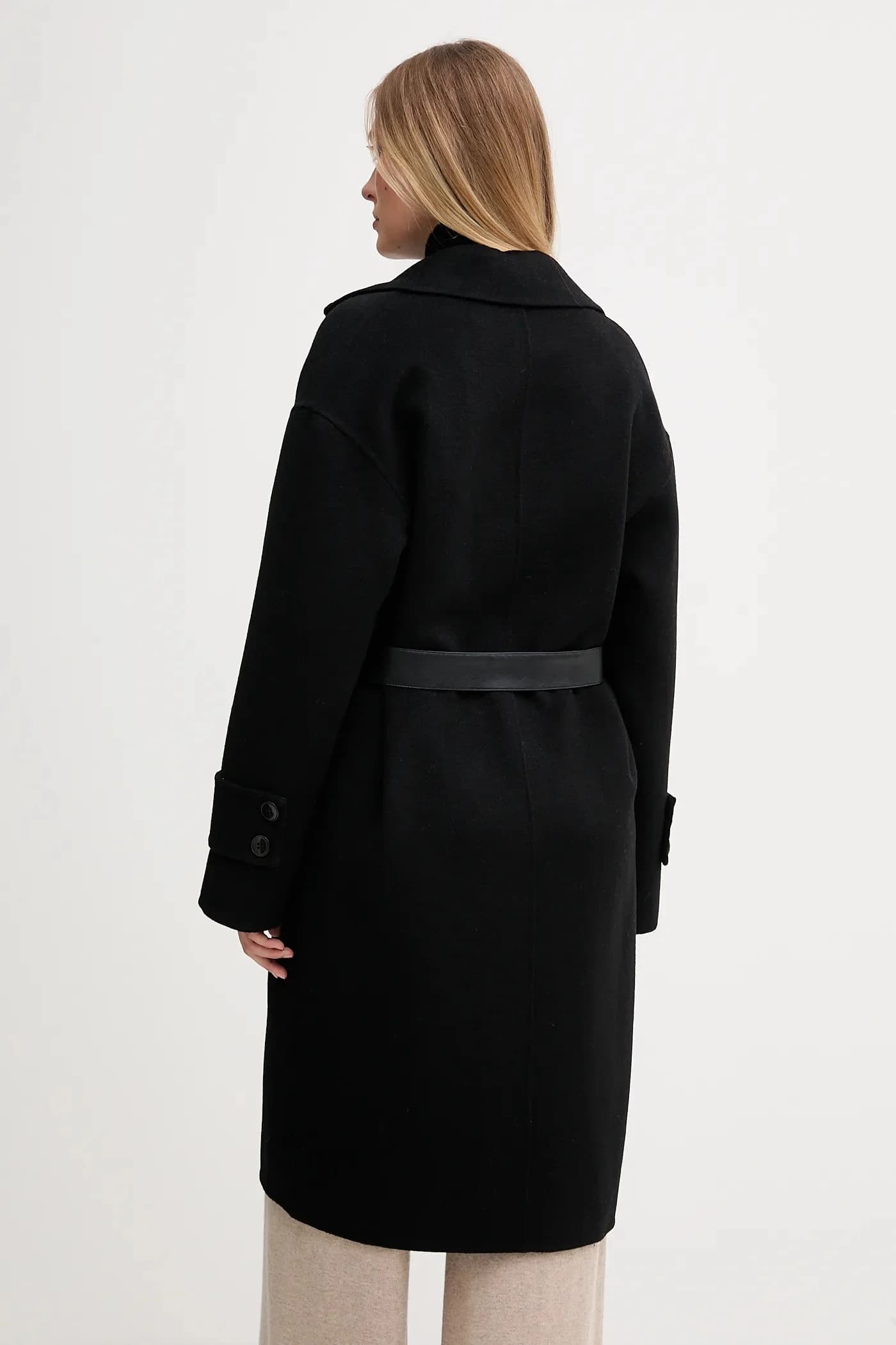 Шерстяное пальто - фото 3