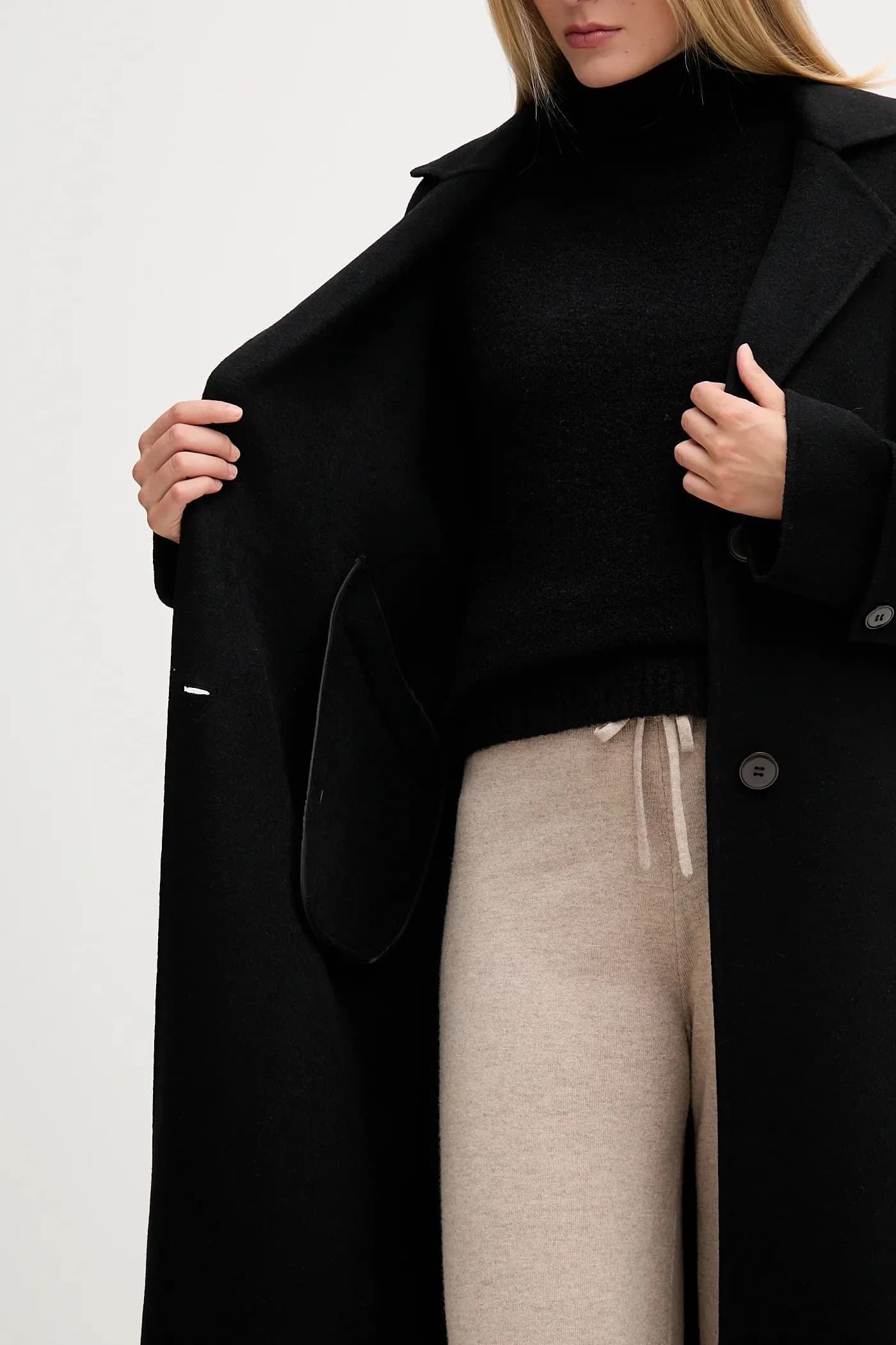 Шерстяное пальто - фото 6