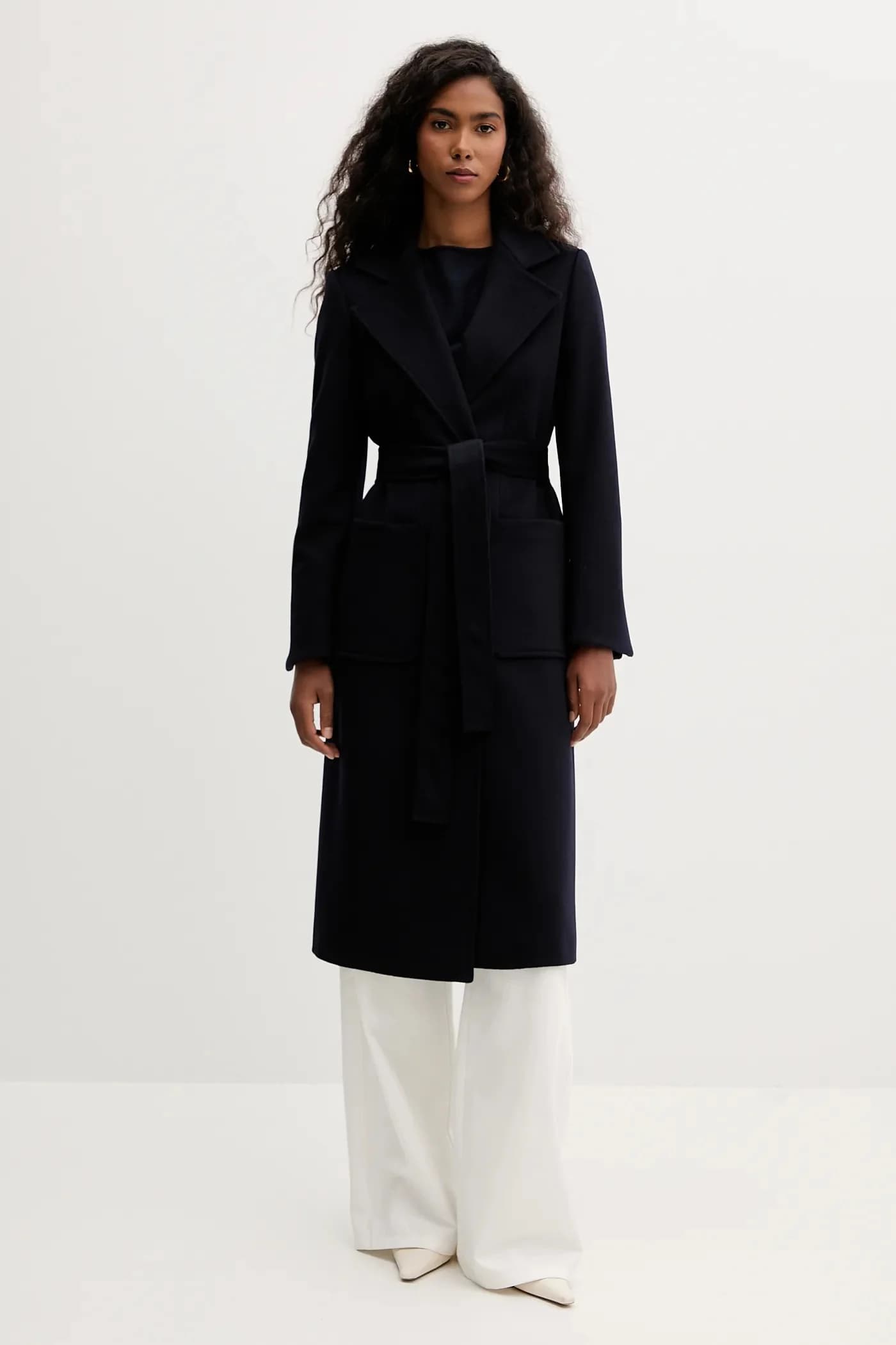 Шерстяное пальто