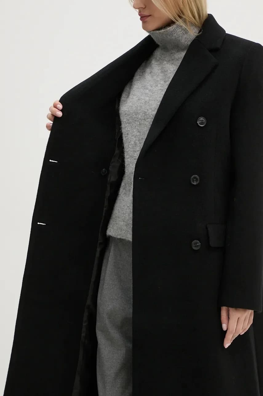 Шерстяное пальто - фото 6