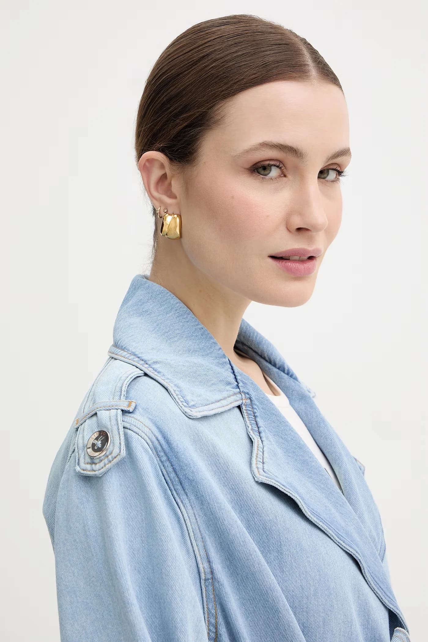 Джинсовое пальто - фото 4