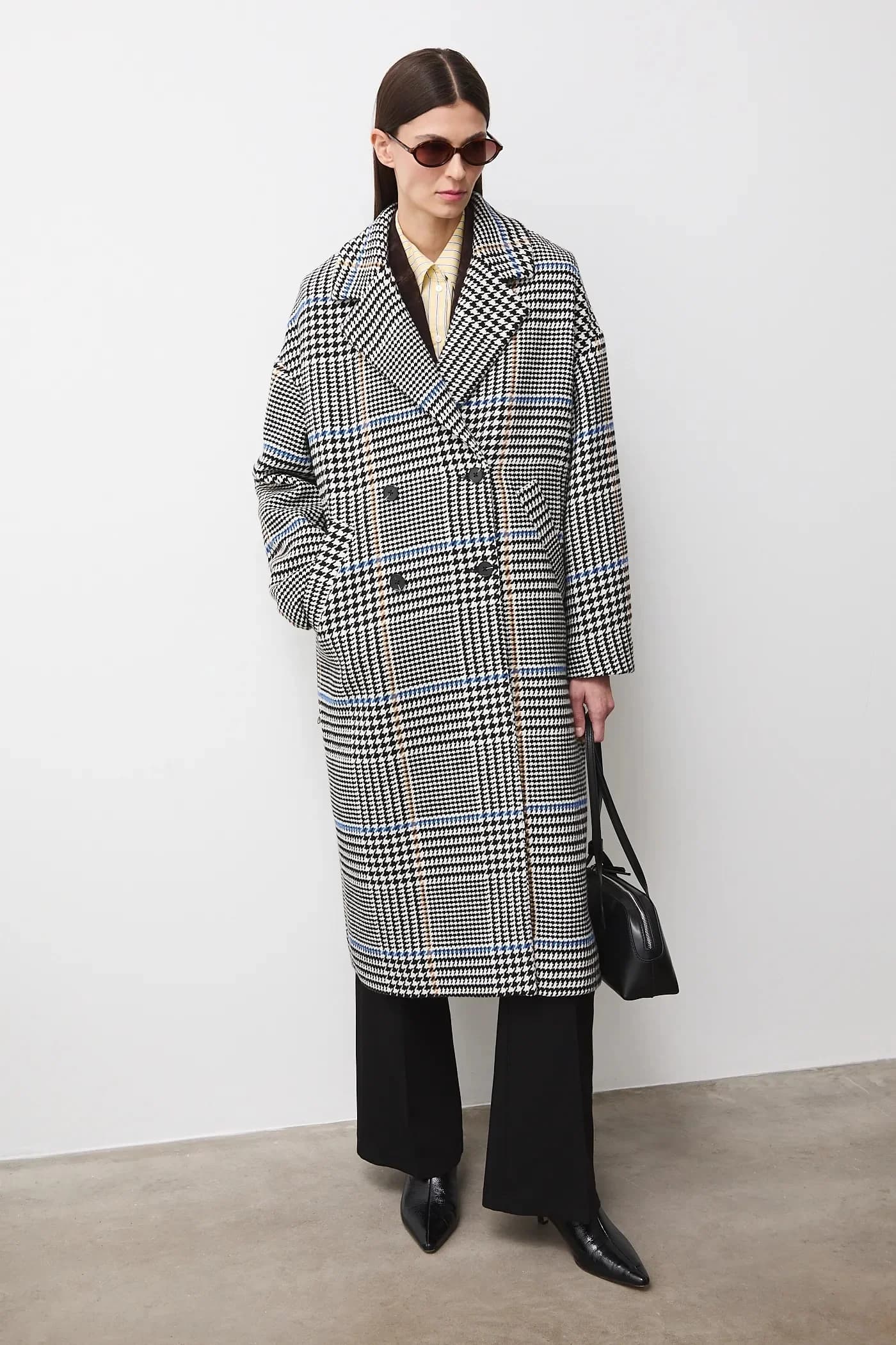 Пальто из смесовой шерсти