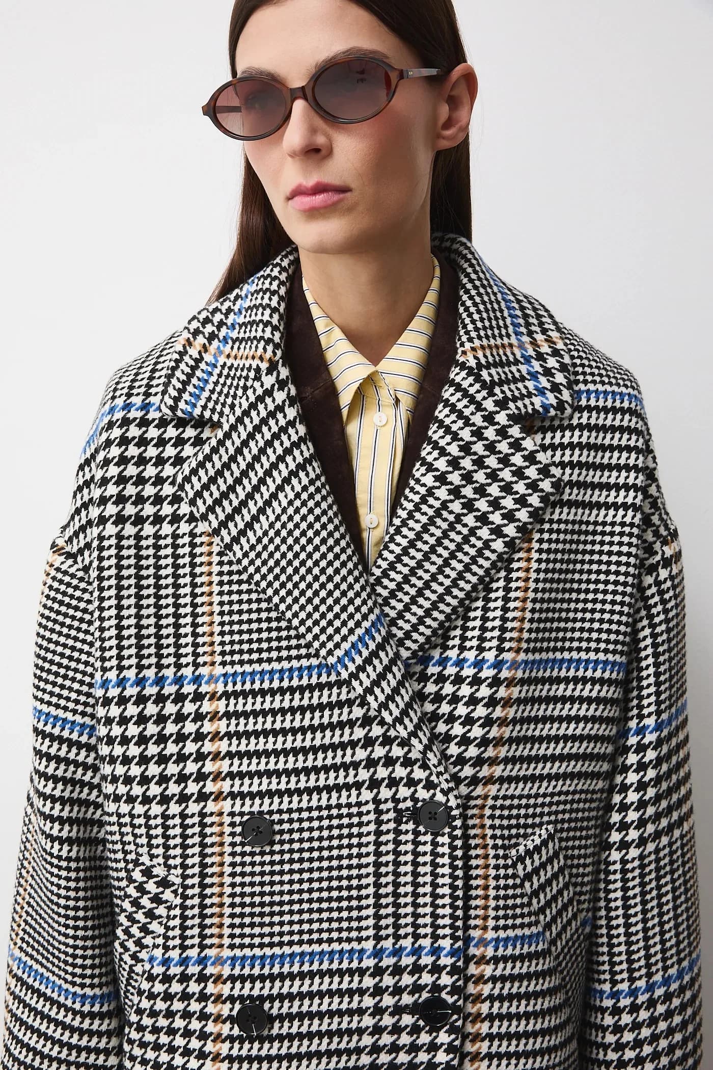 Пальто из смесовой шерсти - фото 4