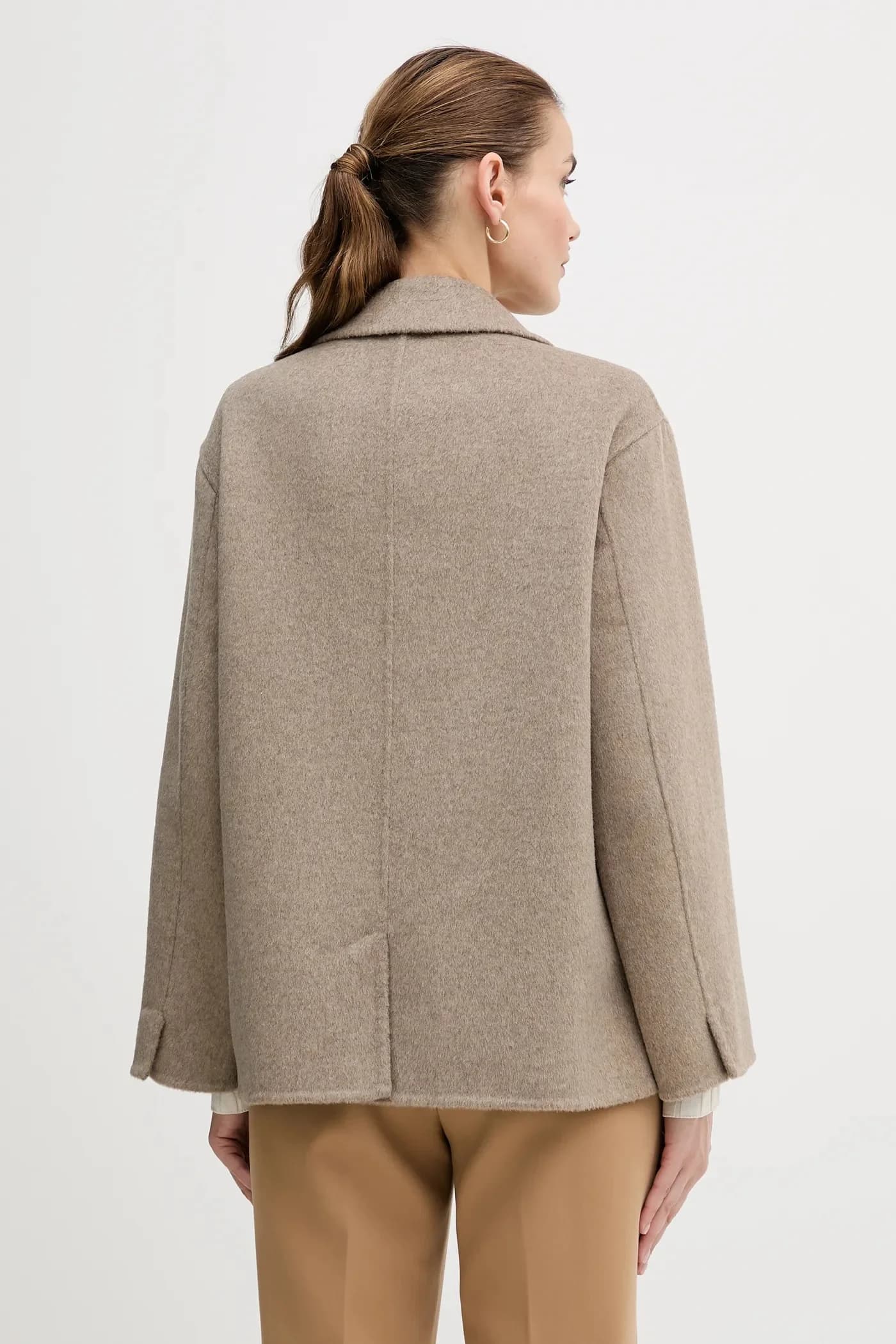 Пальто с добавлением шерсти - фото 3