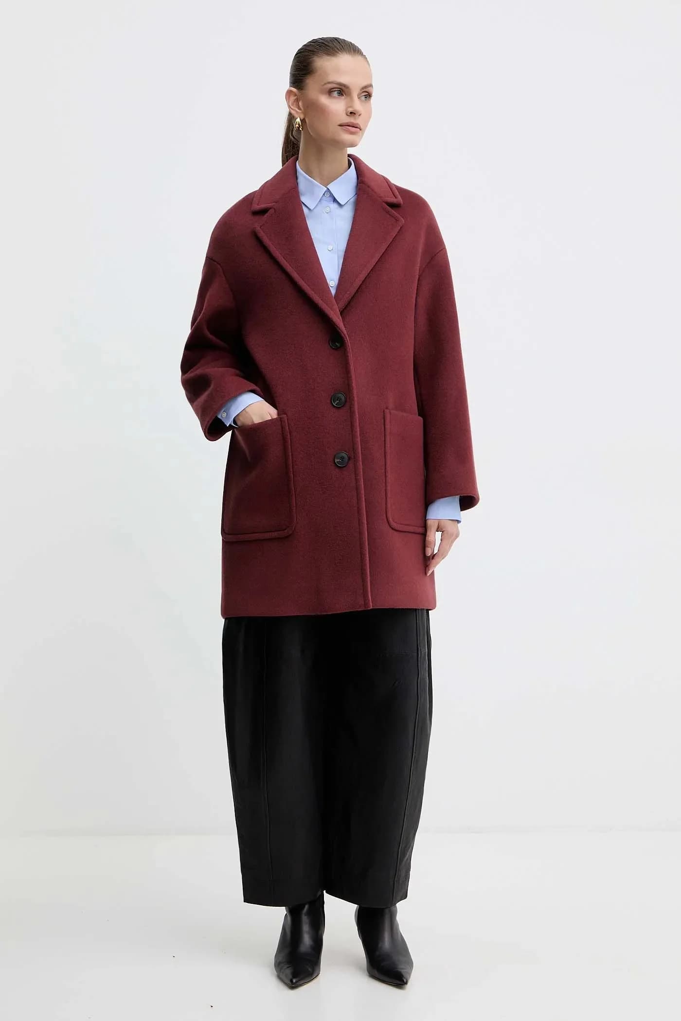 Пальто с добавлением шерсти - фото 2