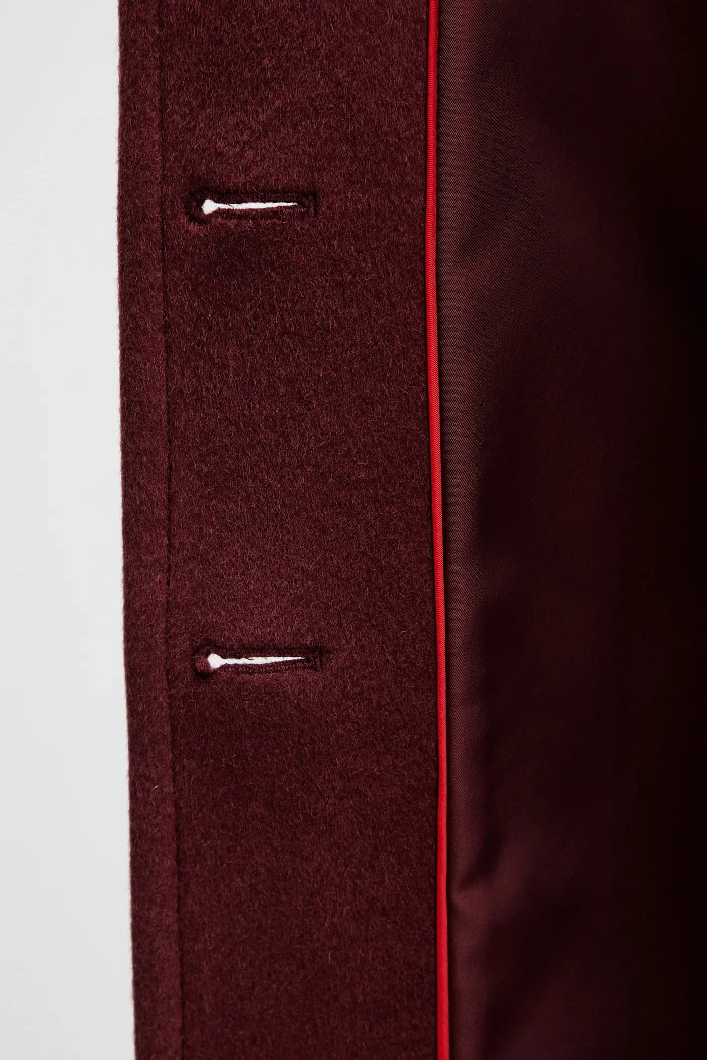 Пальто с добавлением шерсти - фото 6