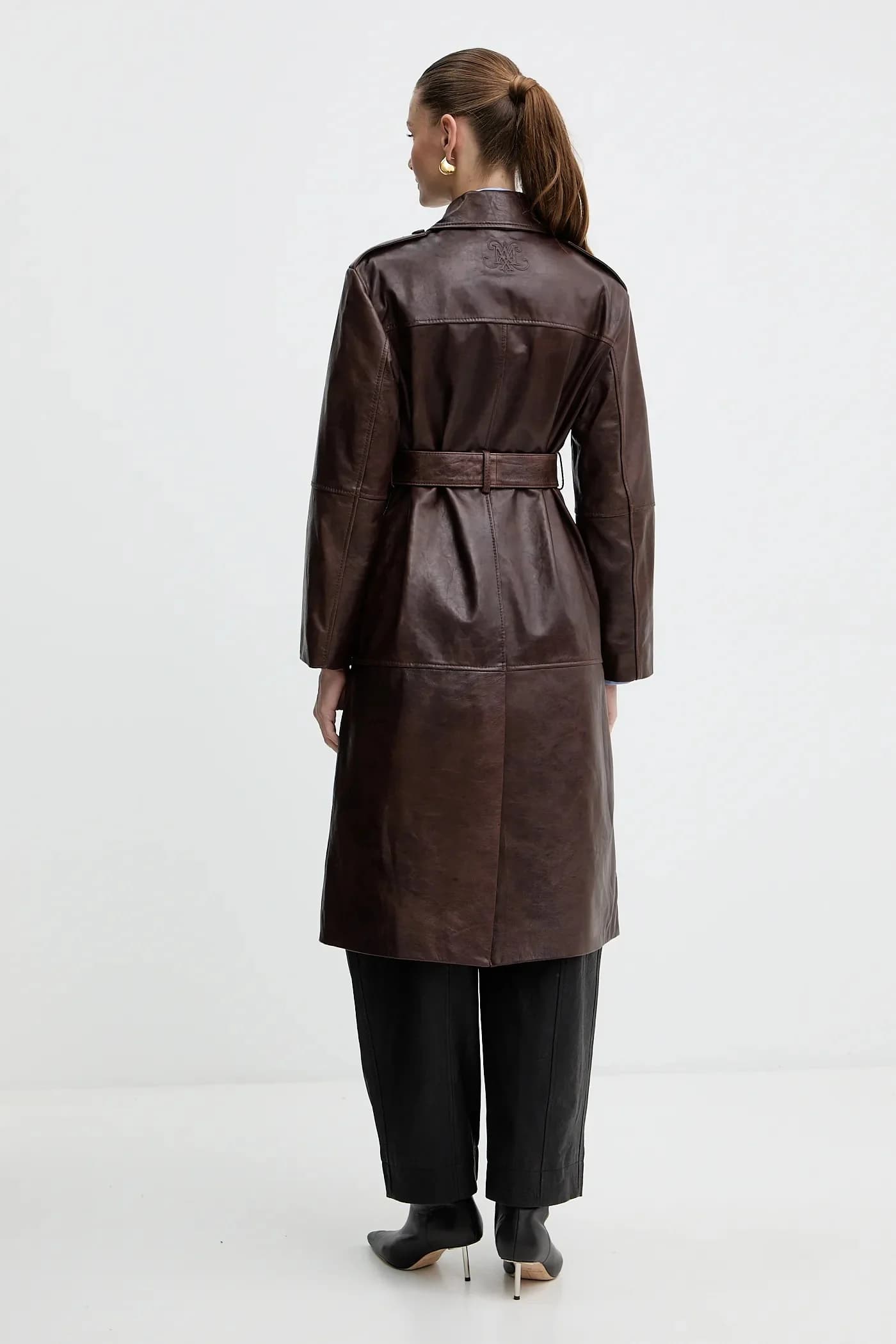 Кожаное пальто - фото 3