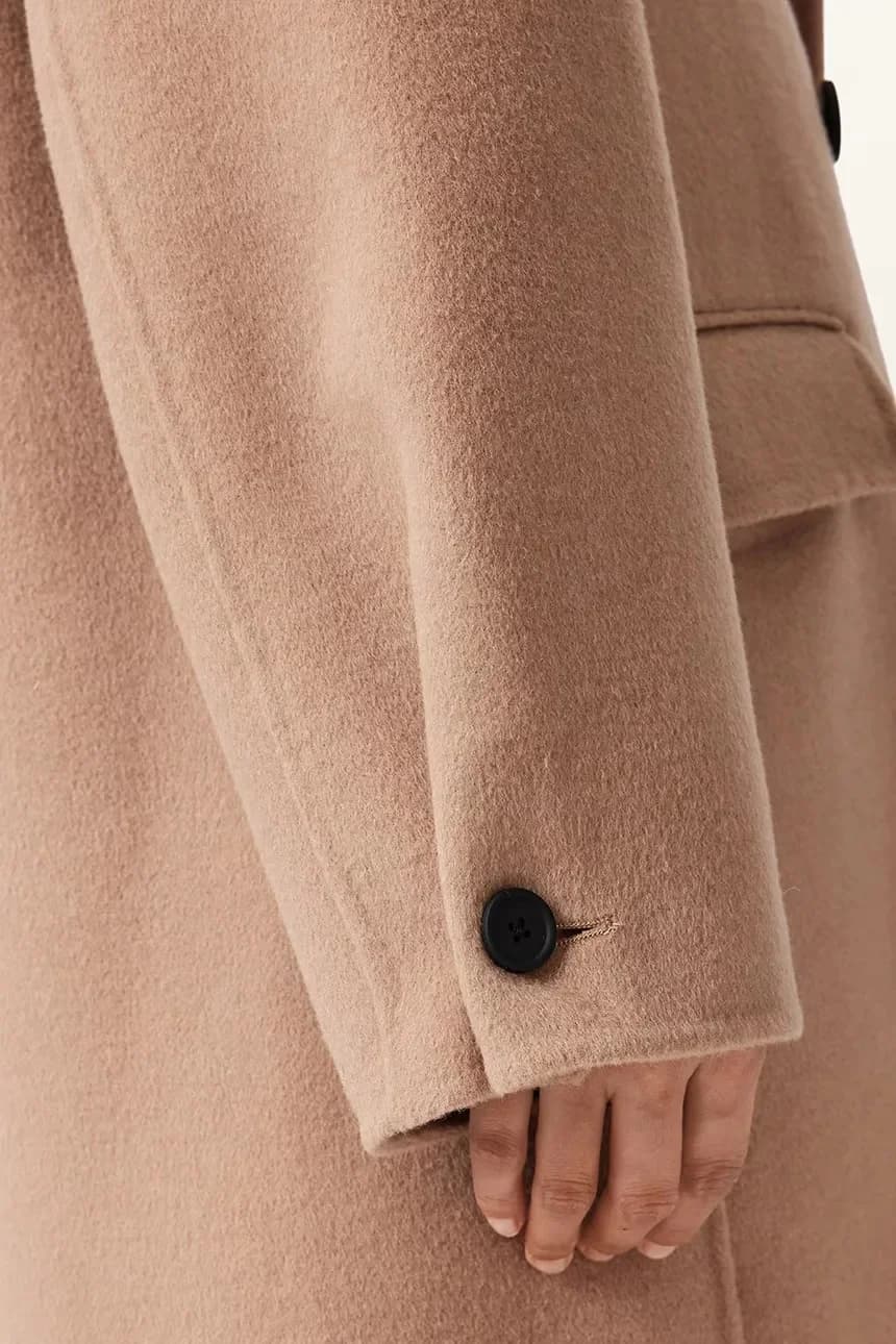 Пальто из шерсти SELLMA - фото 4