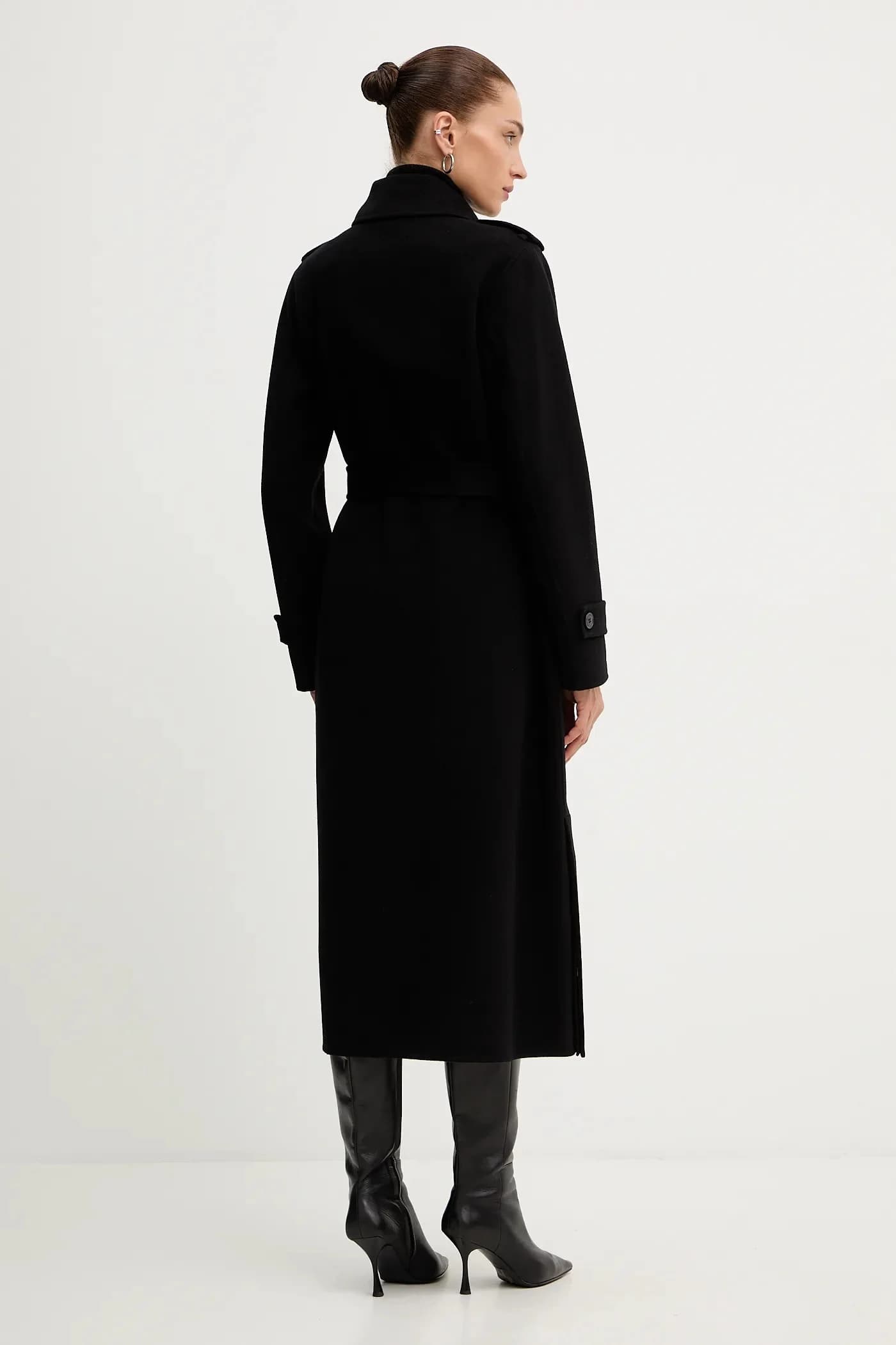 Пальто с добавлением шерсти - фото 3