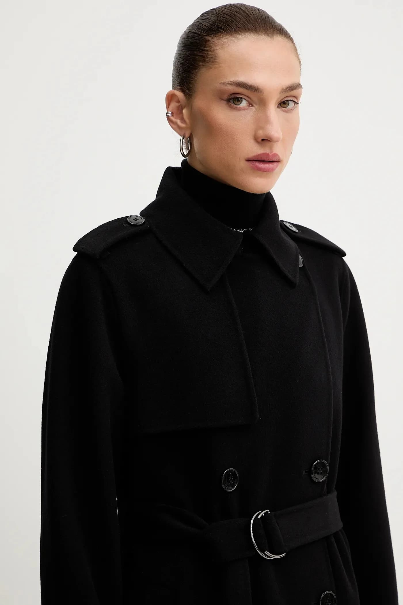 Пальто с добавлением шерсти - фото 5