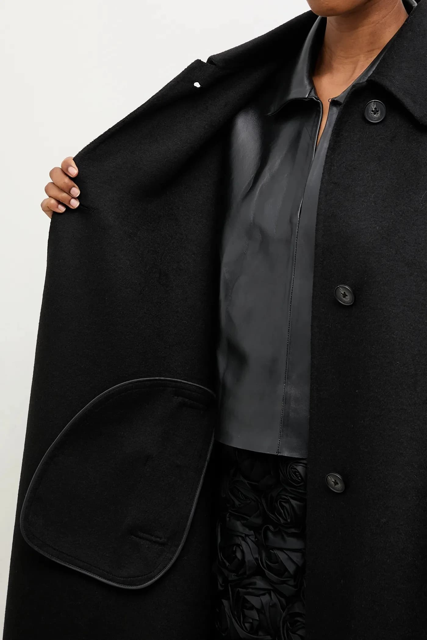 Шерстяное пальто - фото 10