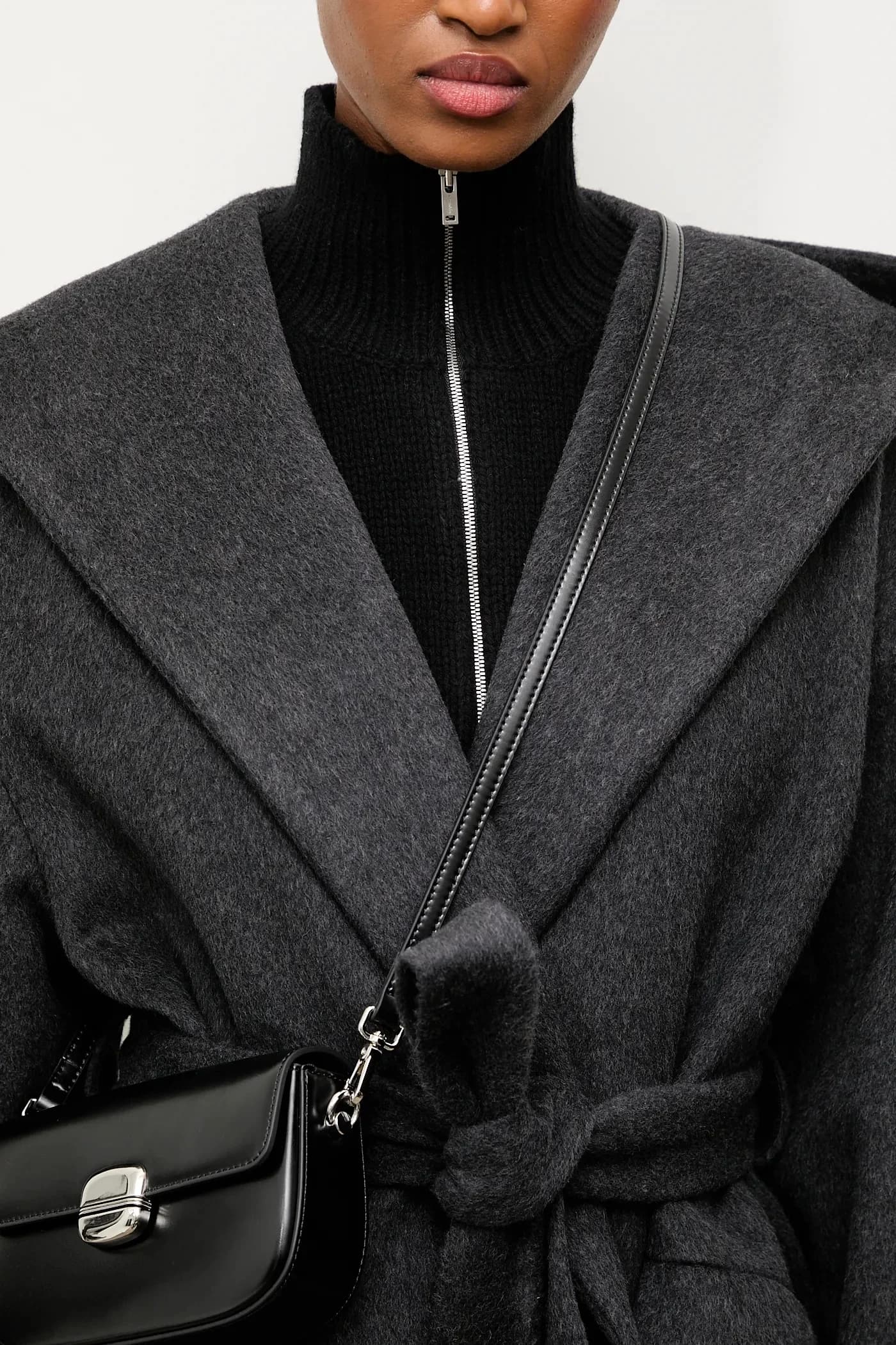 Шерстяное пальто - фото 6