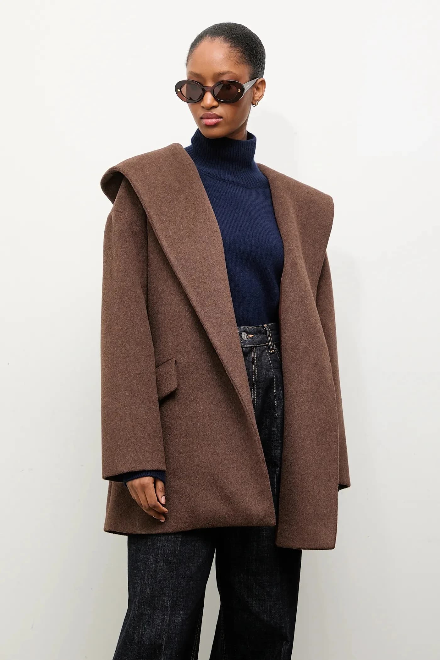 Шерстяное пальто - фото 4