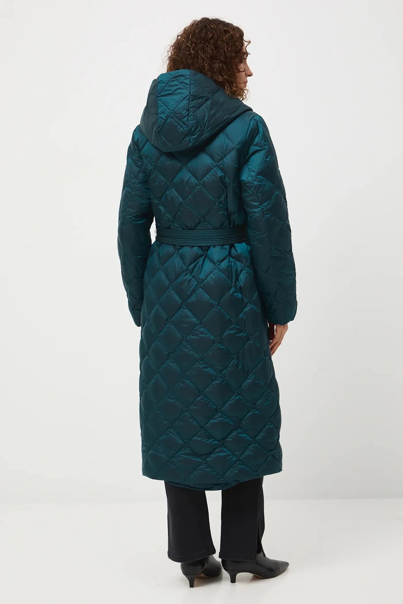 Пуховое пальто - фото 3