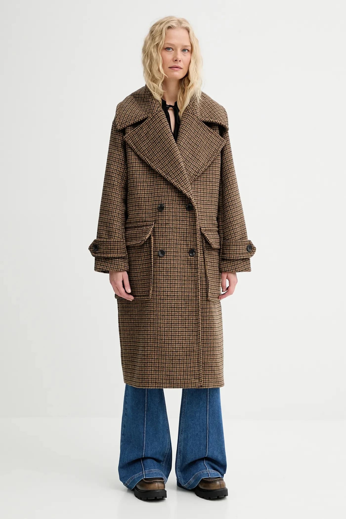 Пальто LIBASTO из смесовой шерсти