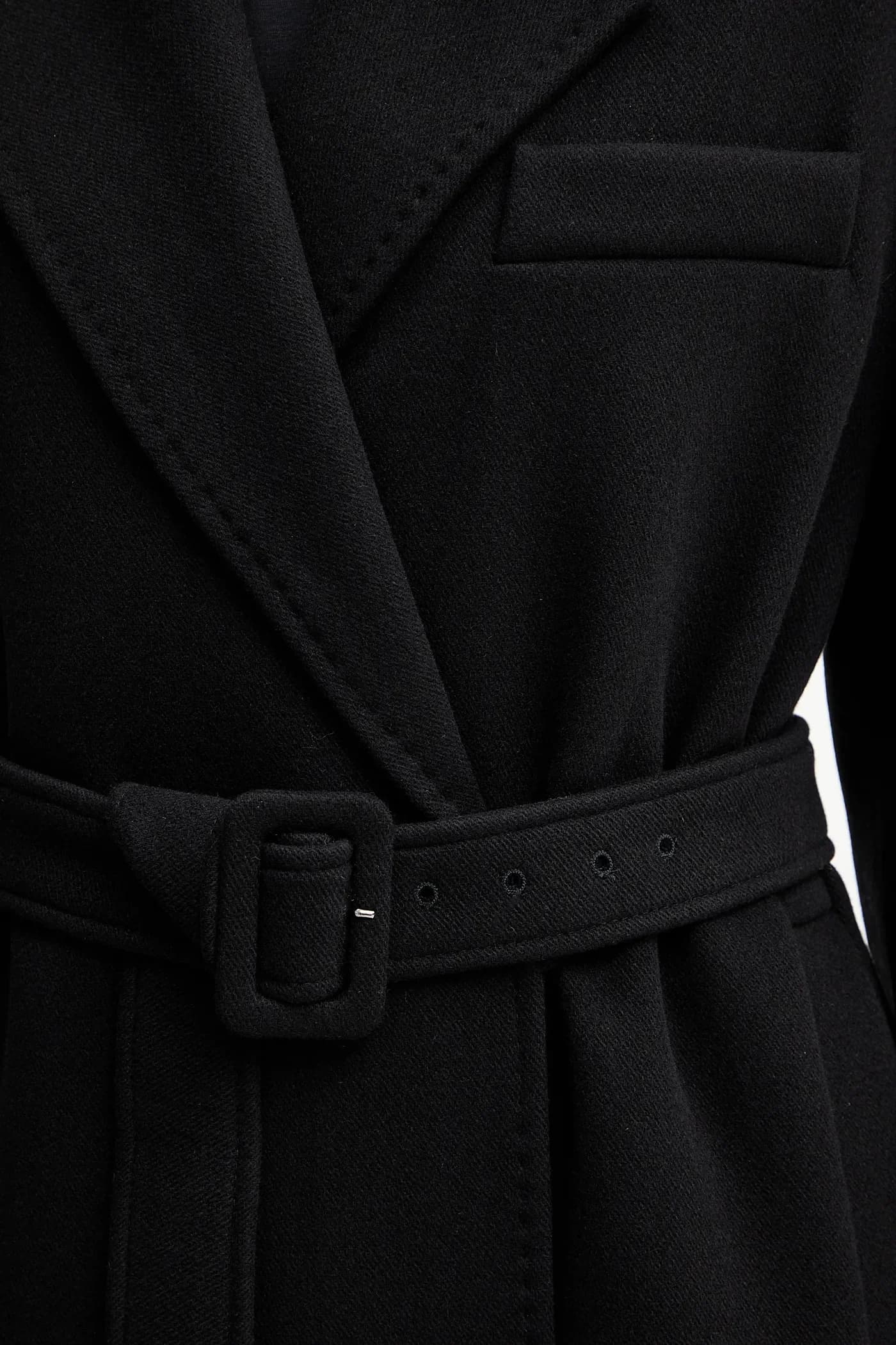 Шерстяное пальто - фото 6