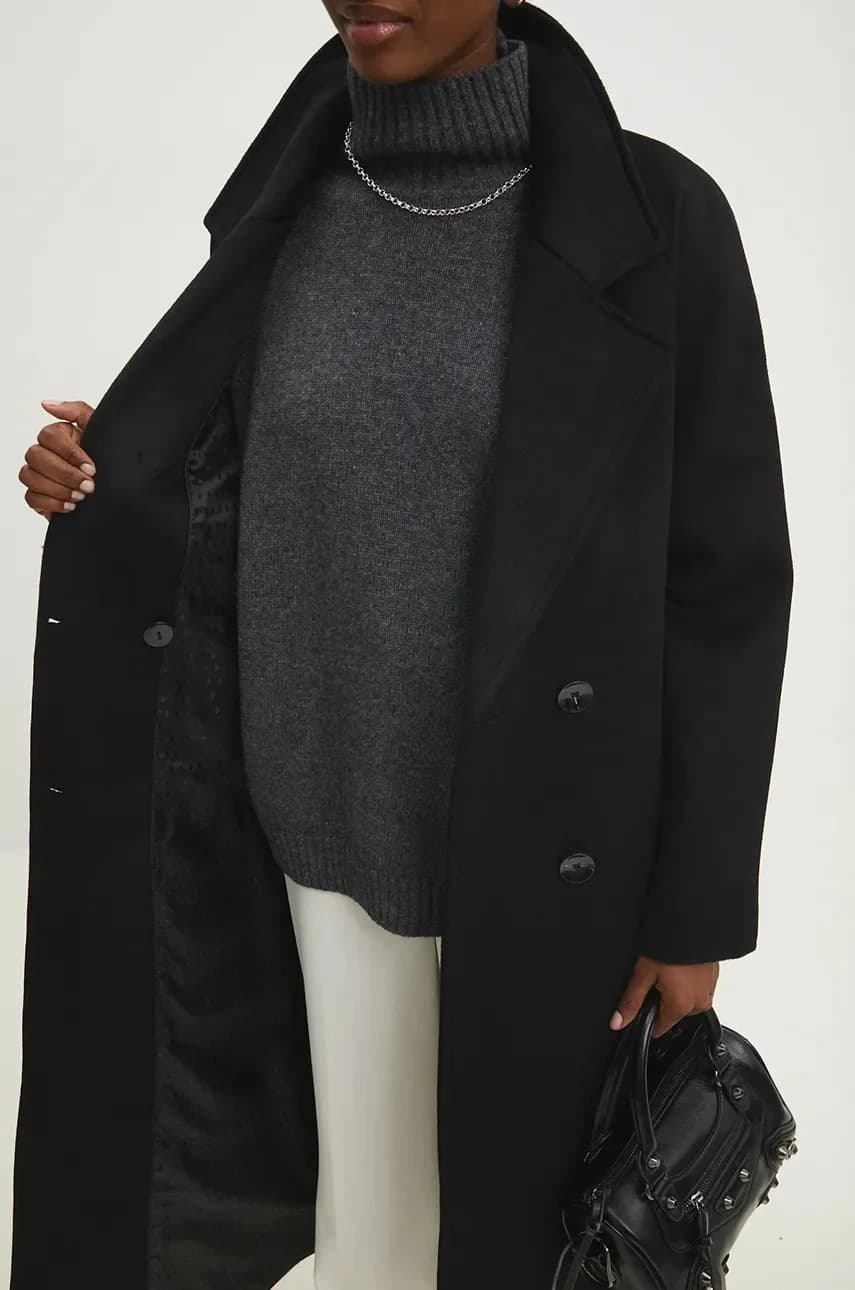 Шерстяное пальто - фото 9