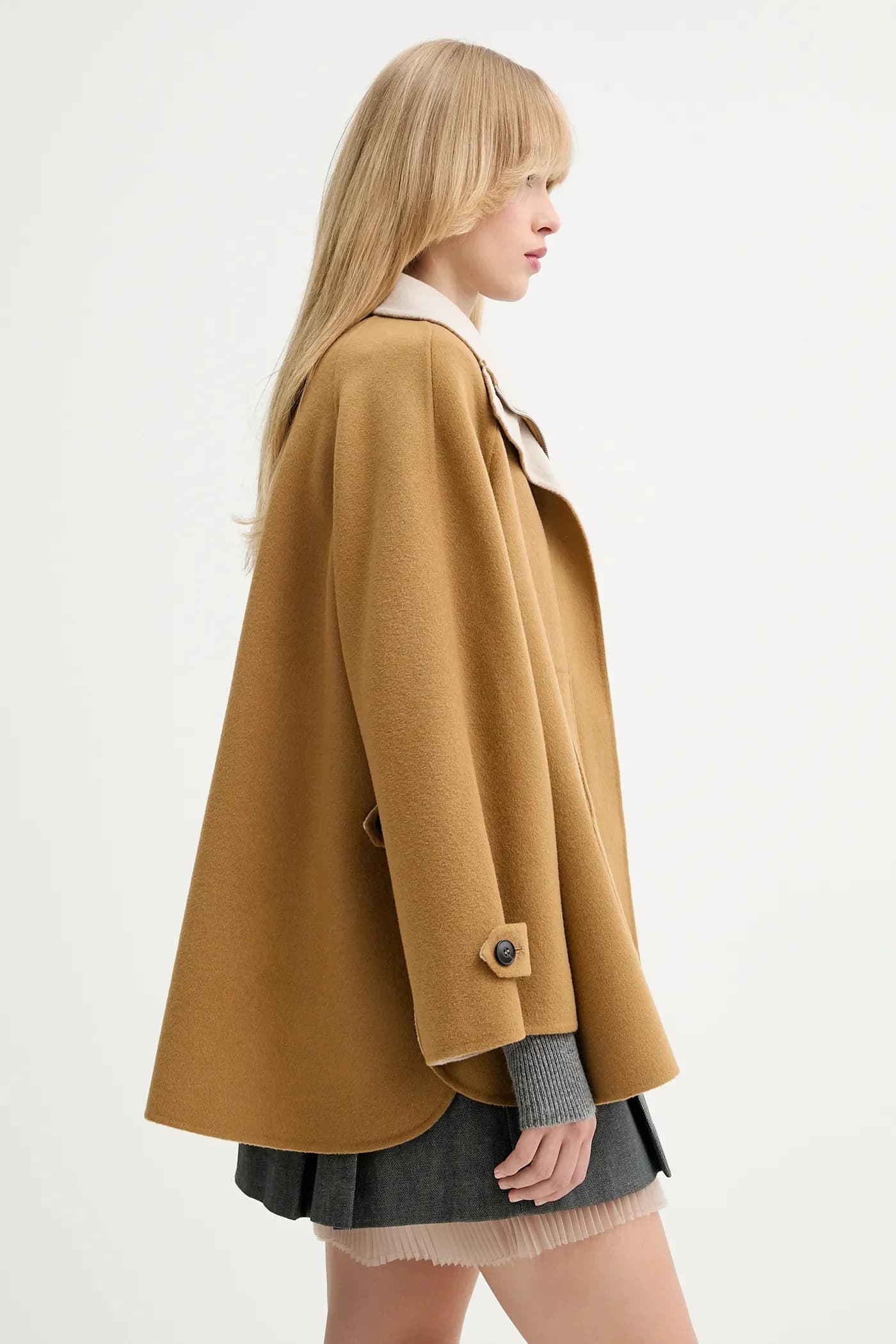 Шерстяное пальто - фото 4