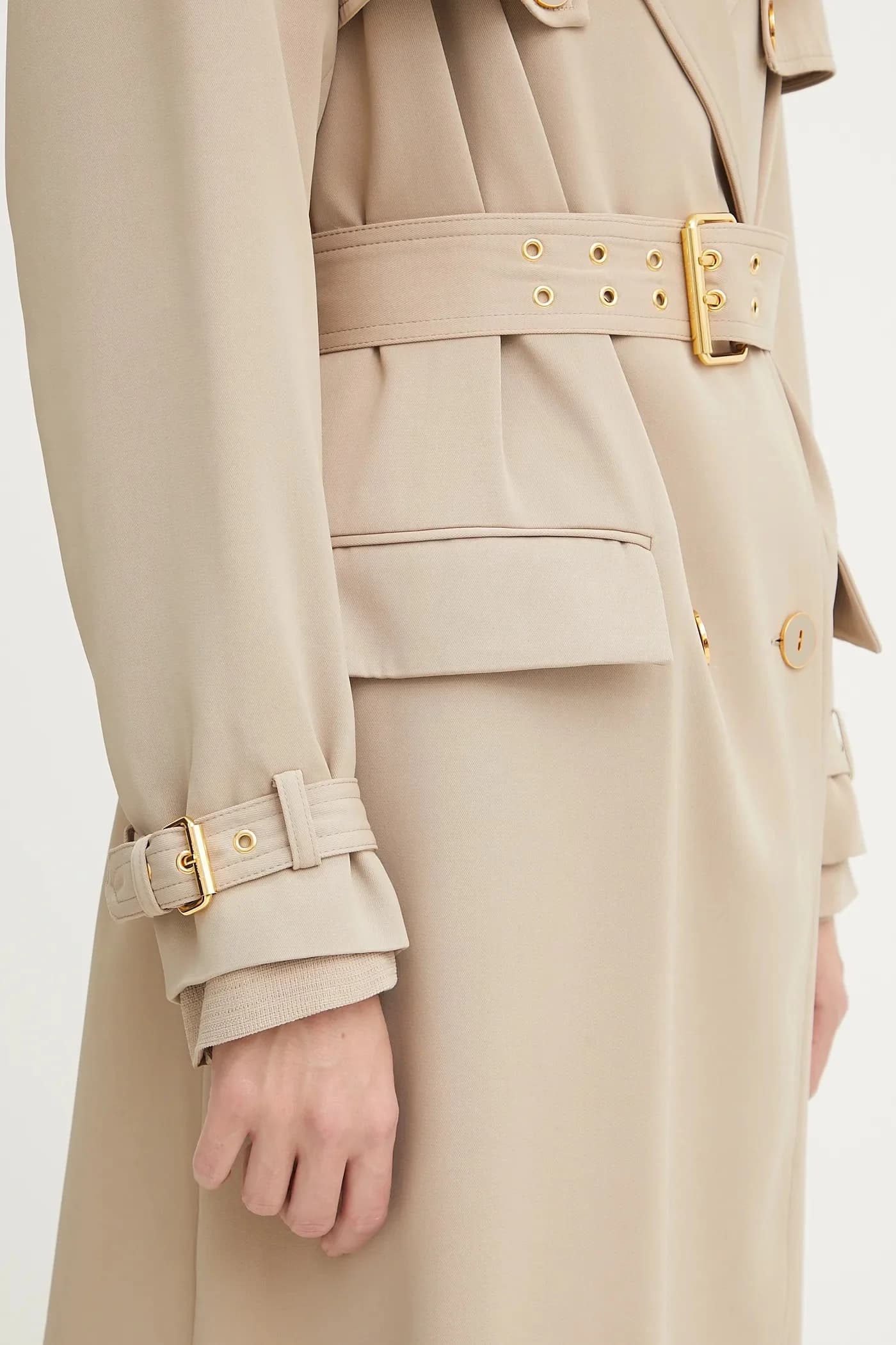 тренч NINA из смесовой шерсти - фото 5