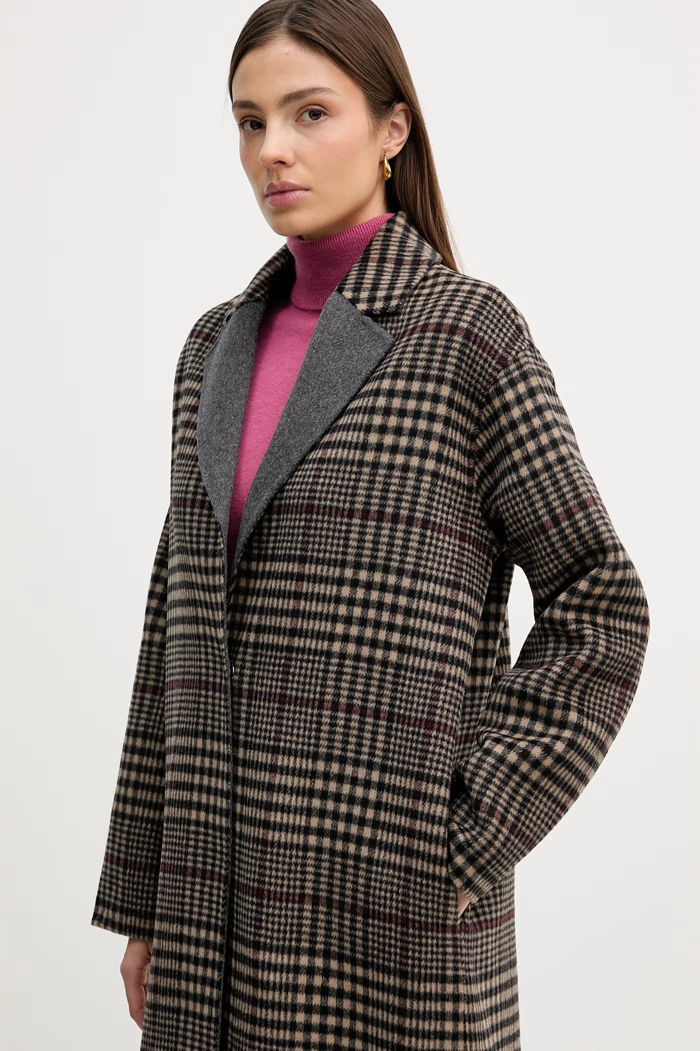 Пальто с добавлением шерсти - фото 5