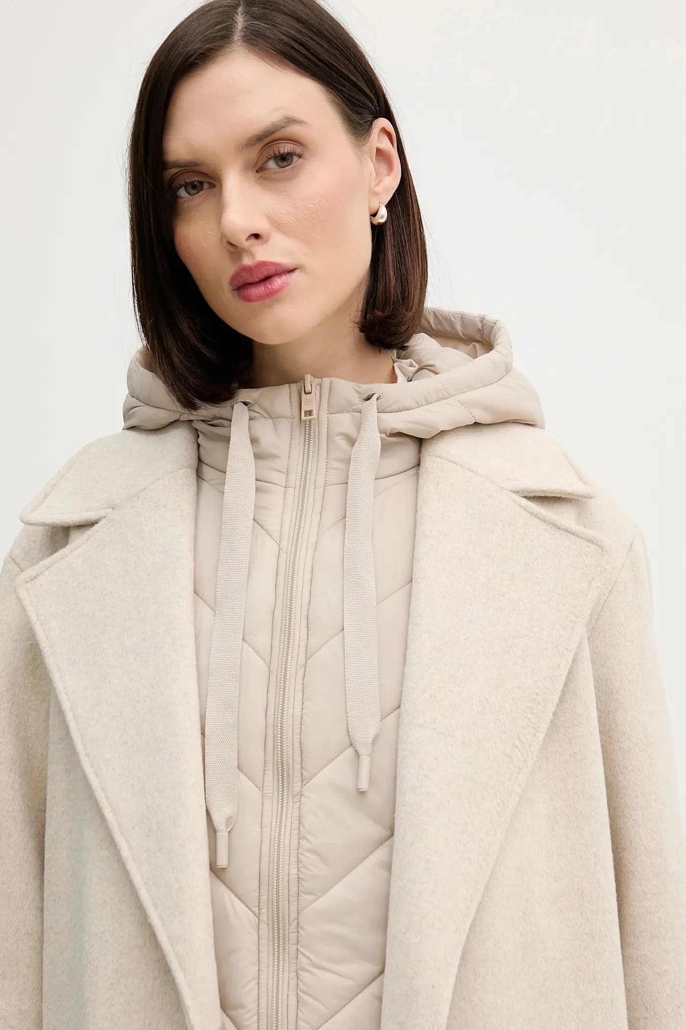 Пальто с добавлением шерсти - фото 6